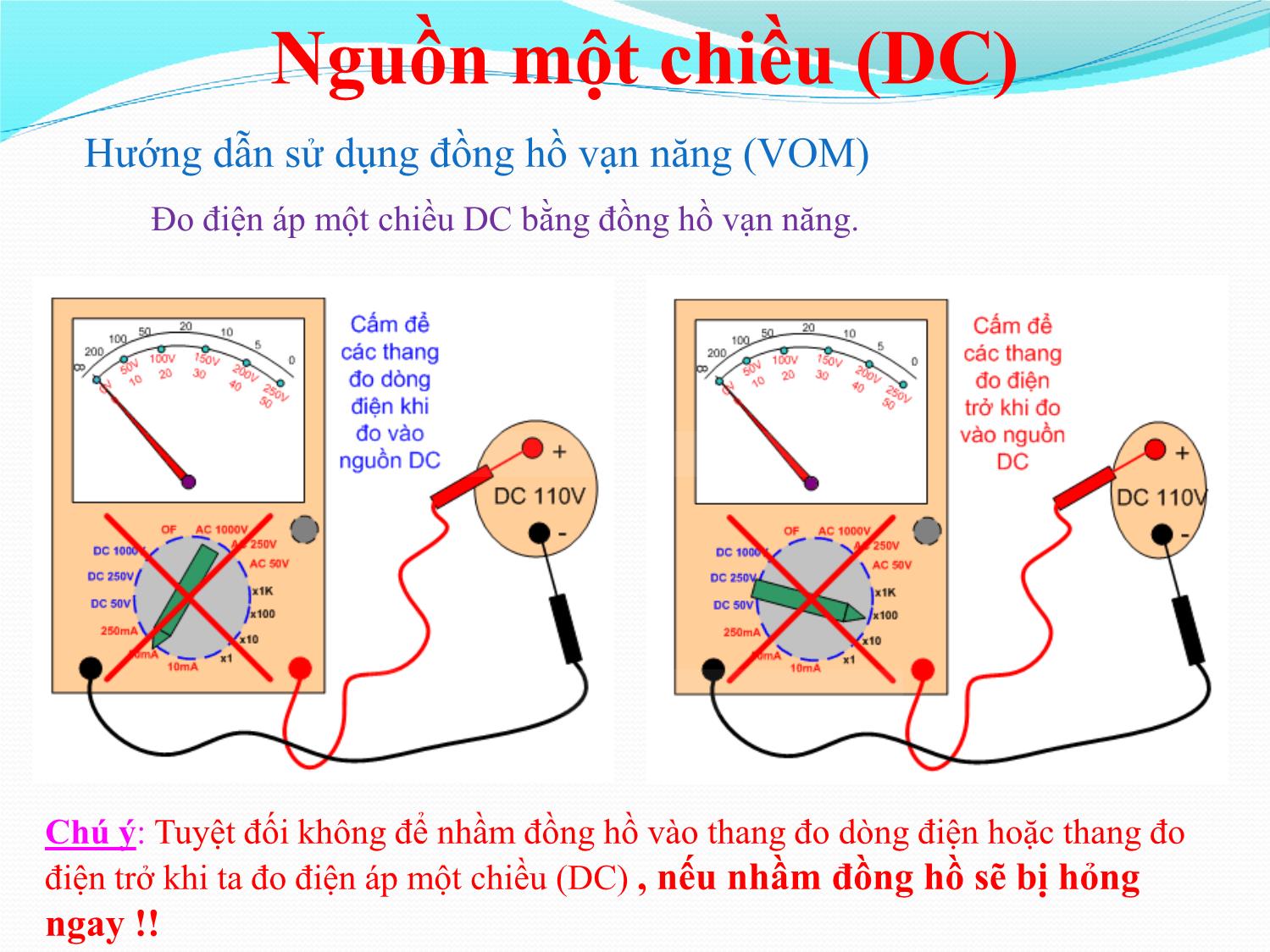 Bài giảng Nhập môn điện tử - Chương 1: Nguồn một chiều trang 10