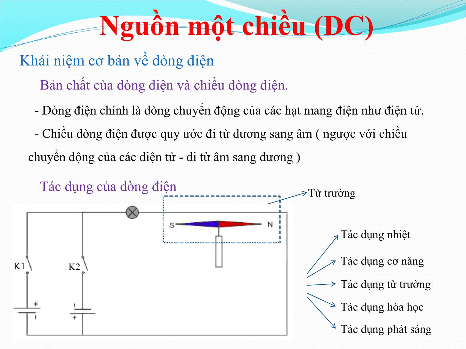 Bài giảng Nhập môn điện tử - Chương 1: Nguồn một chiều trang 3