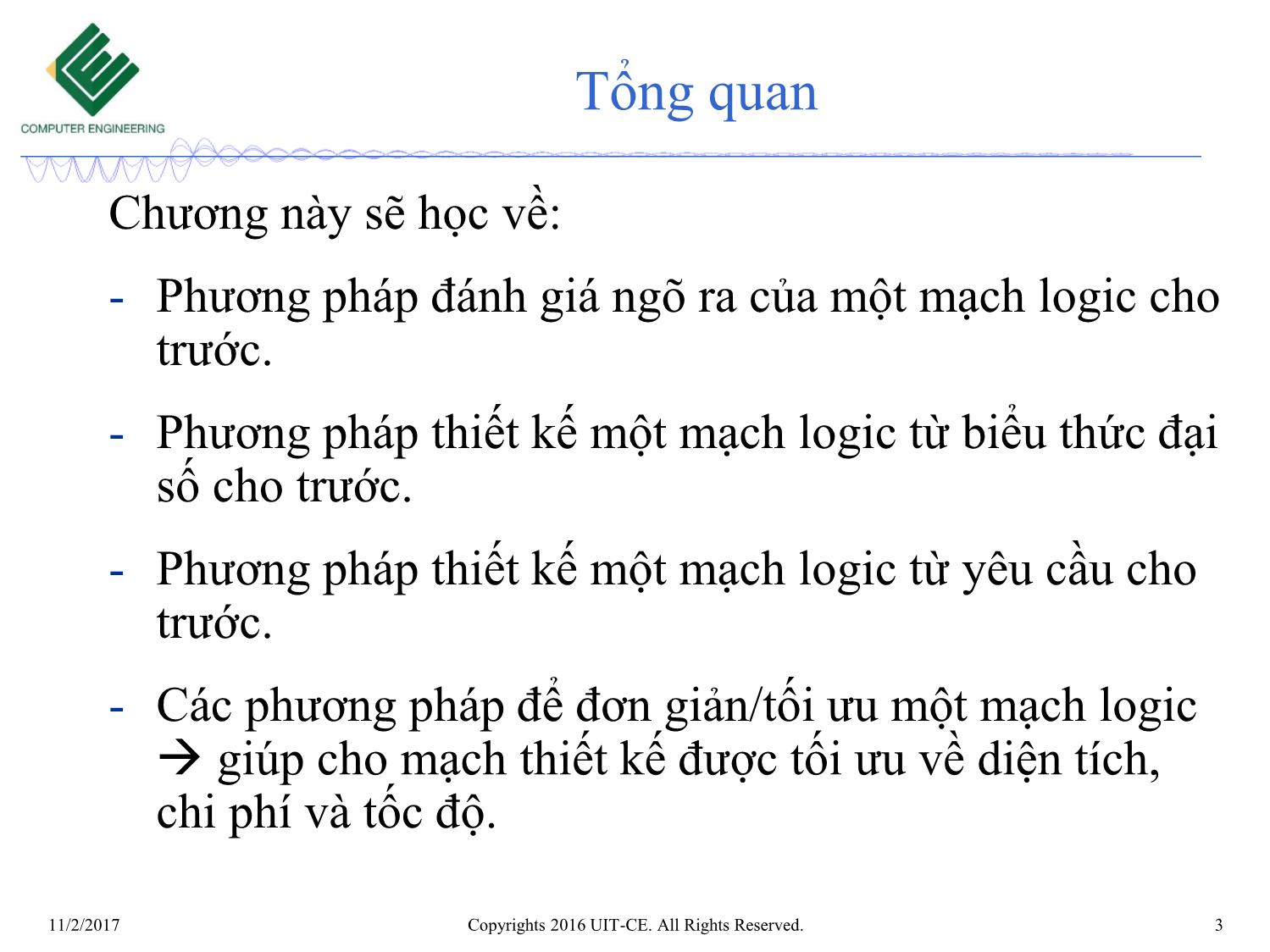 Bài giảng Nhập môn mạch số - Chương 4: Bìa karnaugh trang 3