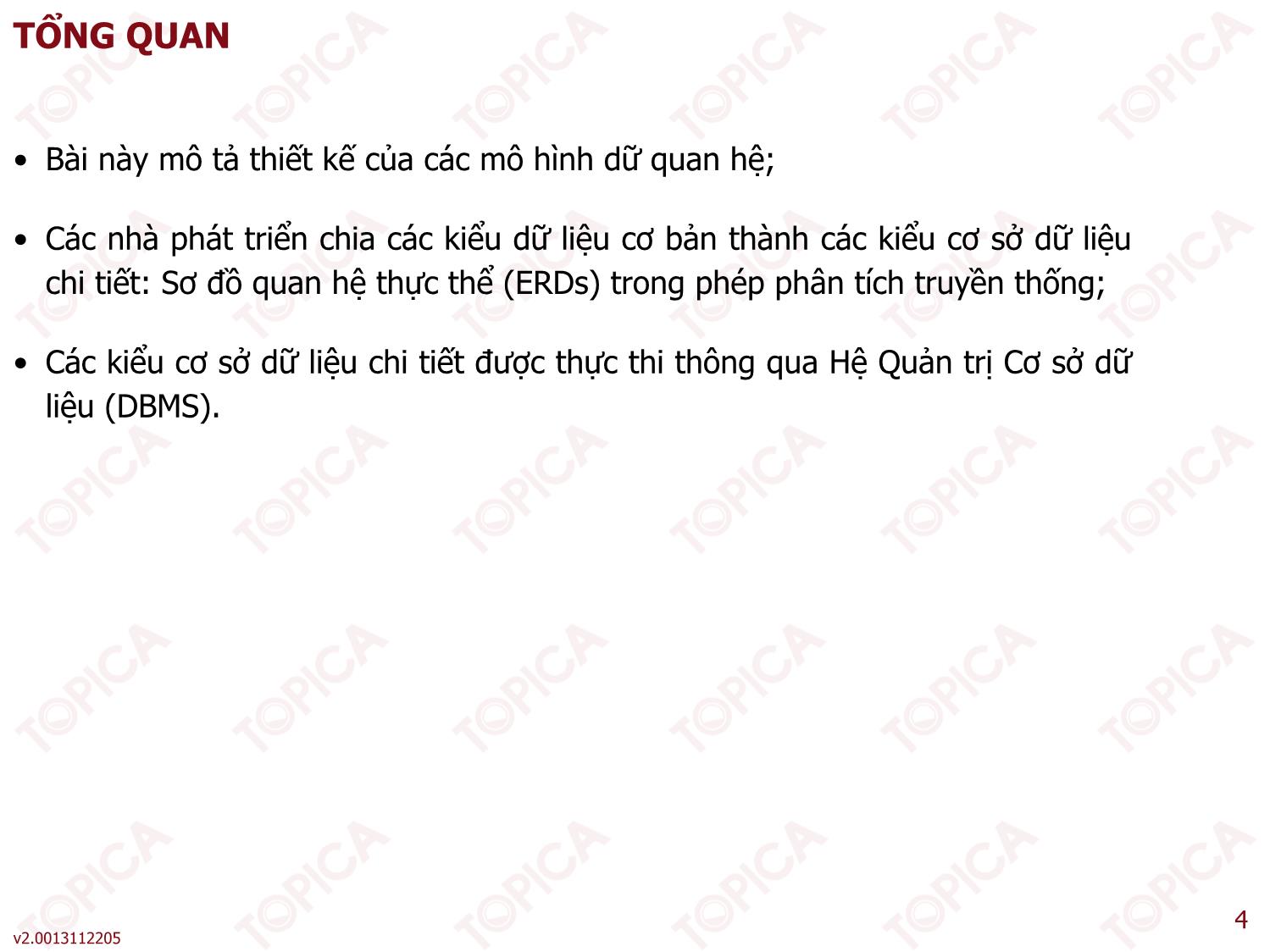 Bài giảng Phân tích thiết kế hệ thống thông tin - Bài 5: Các kỹ thuật thiết kế cơ bản - Thạc Bình Cường trang 4