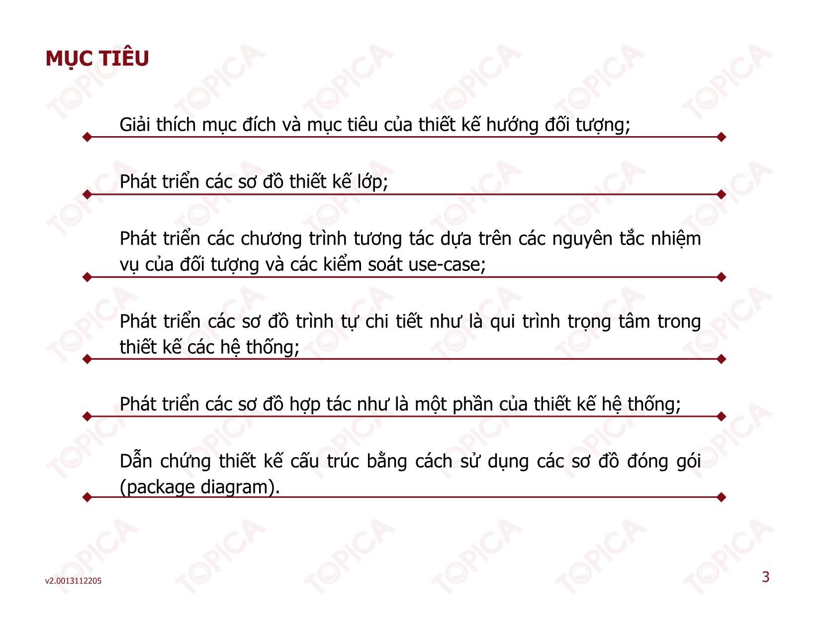 Bài giảng Phân tích thiết kế hệ thống thông tin - Bài 7: Quá trình phát triển phần mềm hướng đối tượng - Thạc Bình Cường trang 3