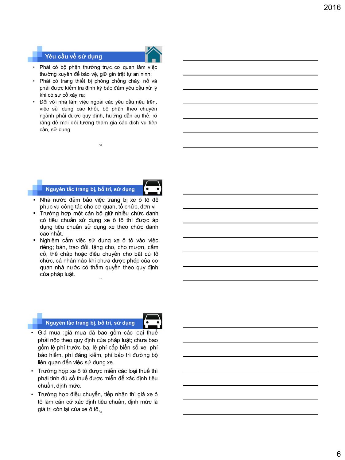 Bài giảng Quản lý đơn vị hành chính sự nghiệp - Chương 4: Quản lý, sử dụng tài sản công - Trần Thị Vinh trang 6