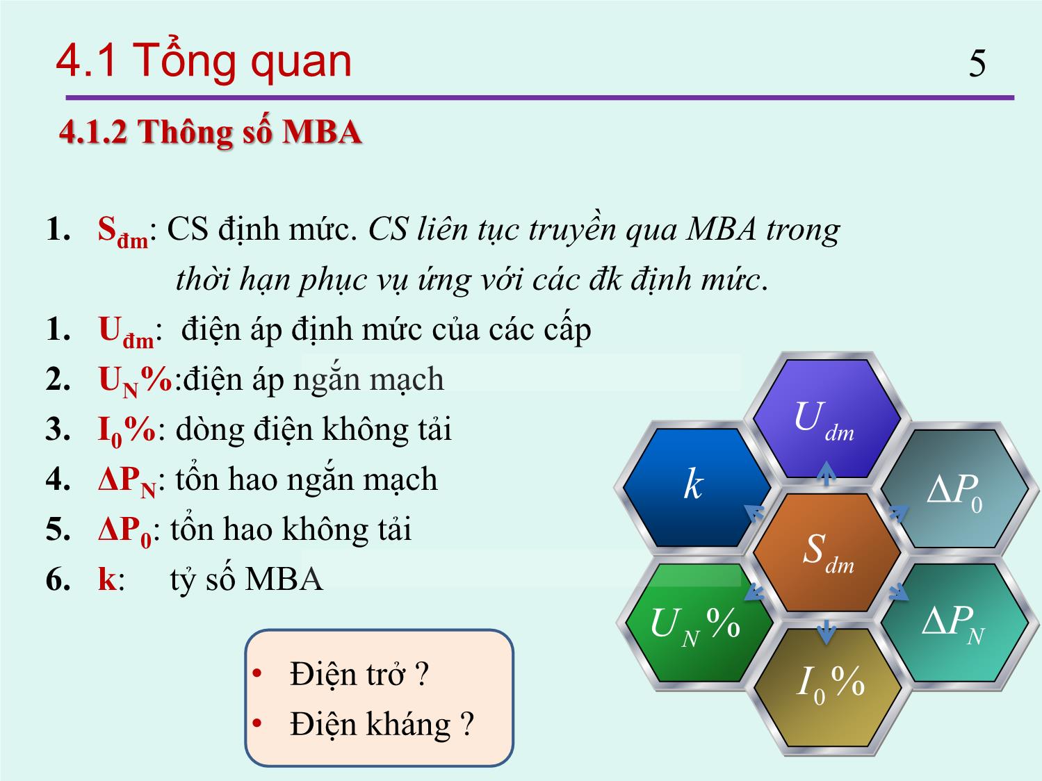 Bài giảng Thiết kế đường dây và trạm biến áp - Chương 4: Máy biến áp điện lực - Nguyễn Nhật Nam trang 5