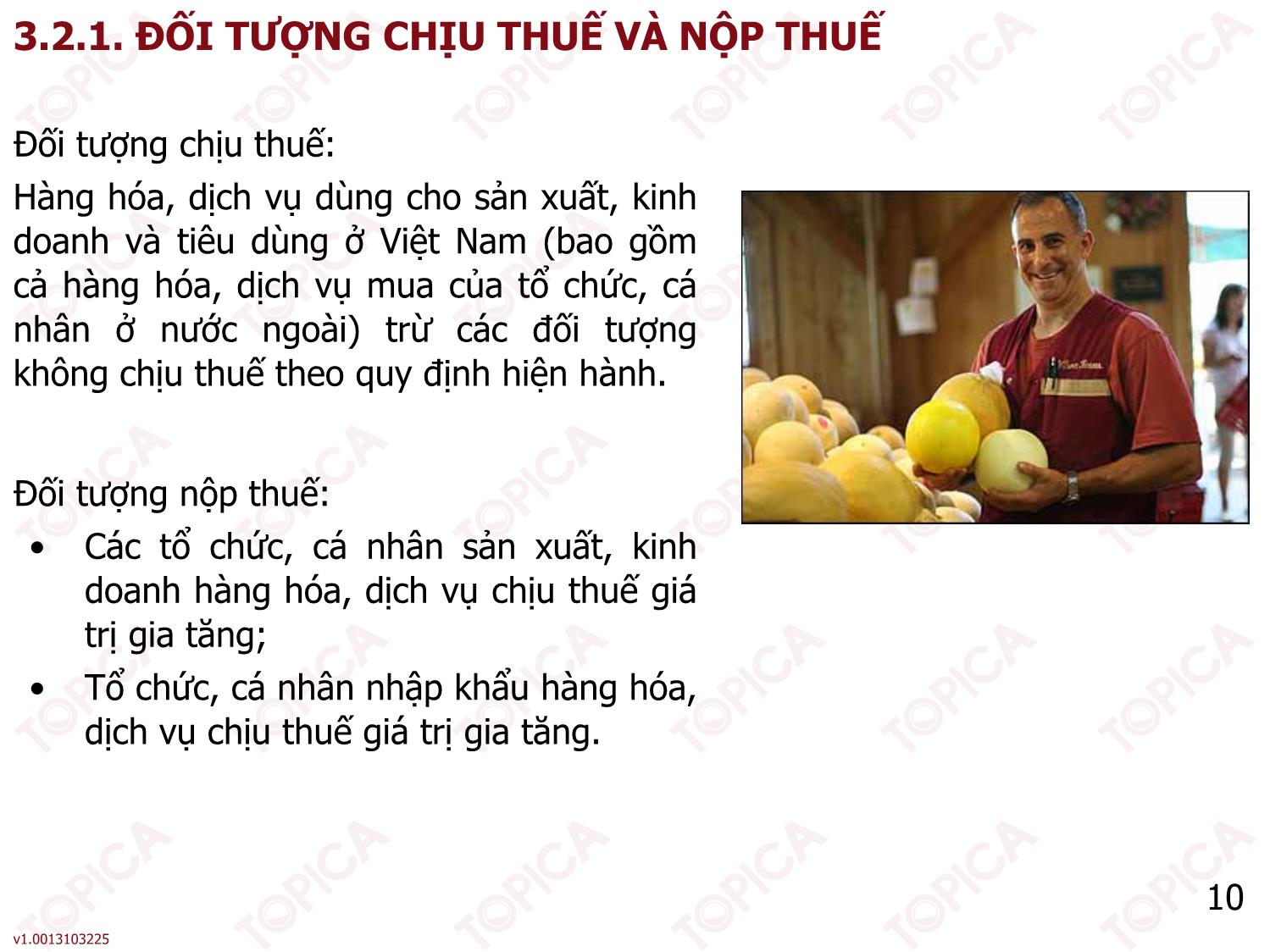 Bài giảng Thuế - Bài 3: Thuế giá trị gia tăng - Nguyễn Minh Đức trang 10