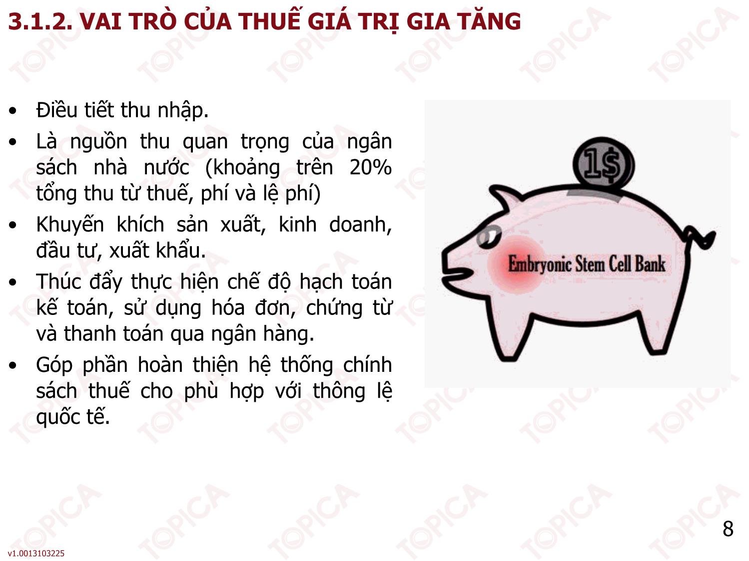 Bài giảng Thuế - Bài 3: Thuế giá trị gia tăng - Nguyễn Minh Đức trang 8