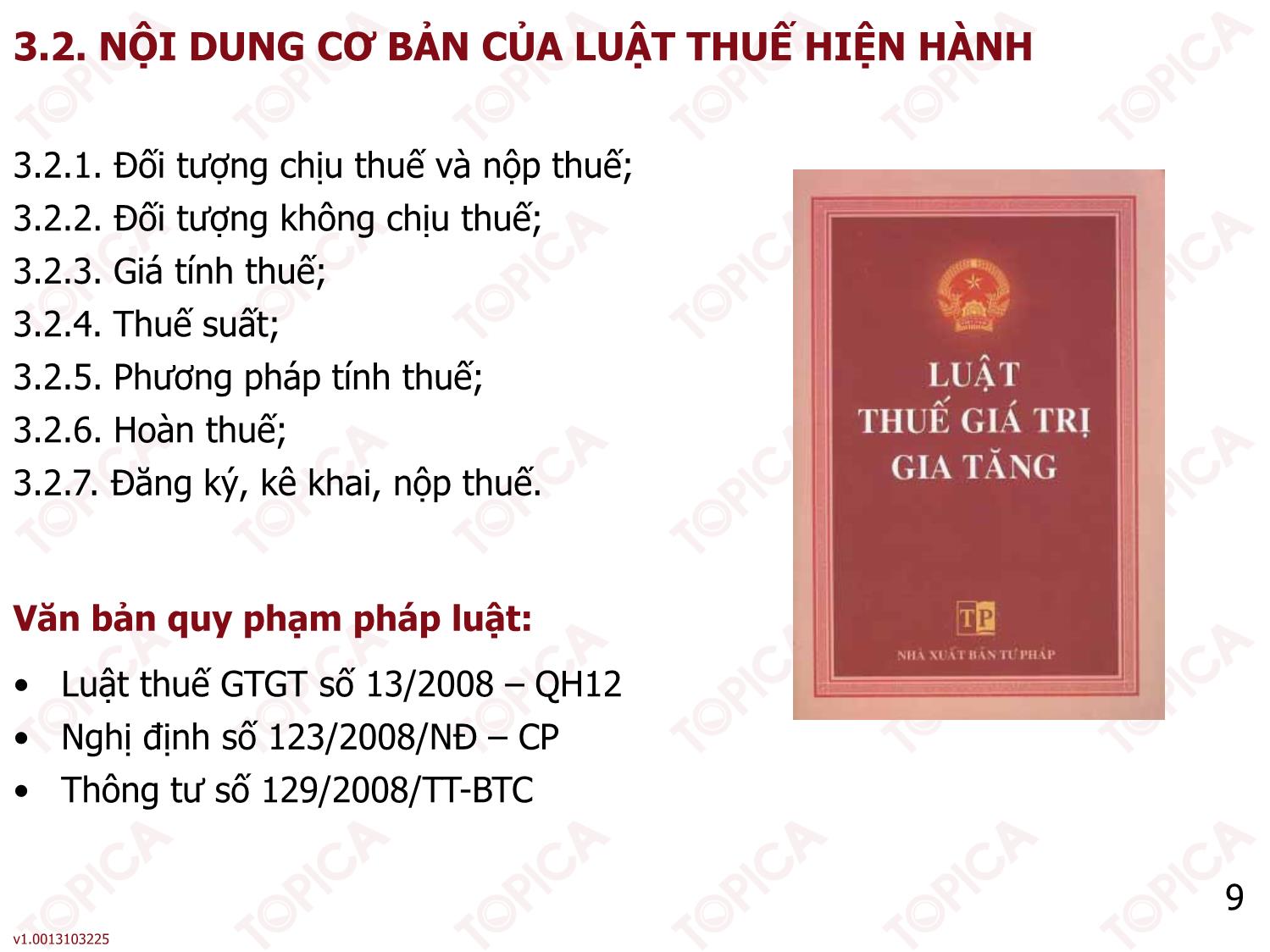 Bài giảng Thuế - Bài 3: Thuế giá trị gia tăng - Nguyễn Minh Đức trang 9