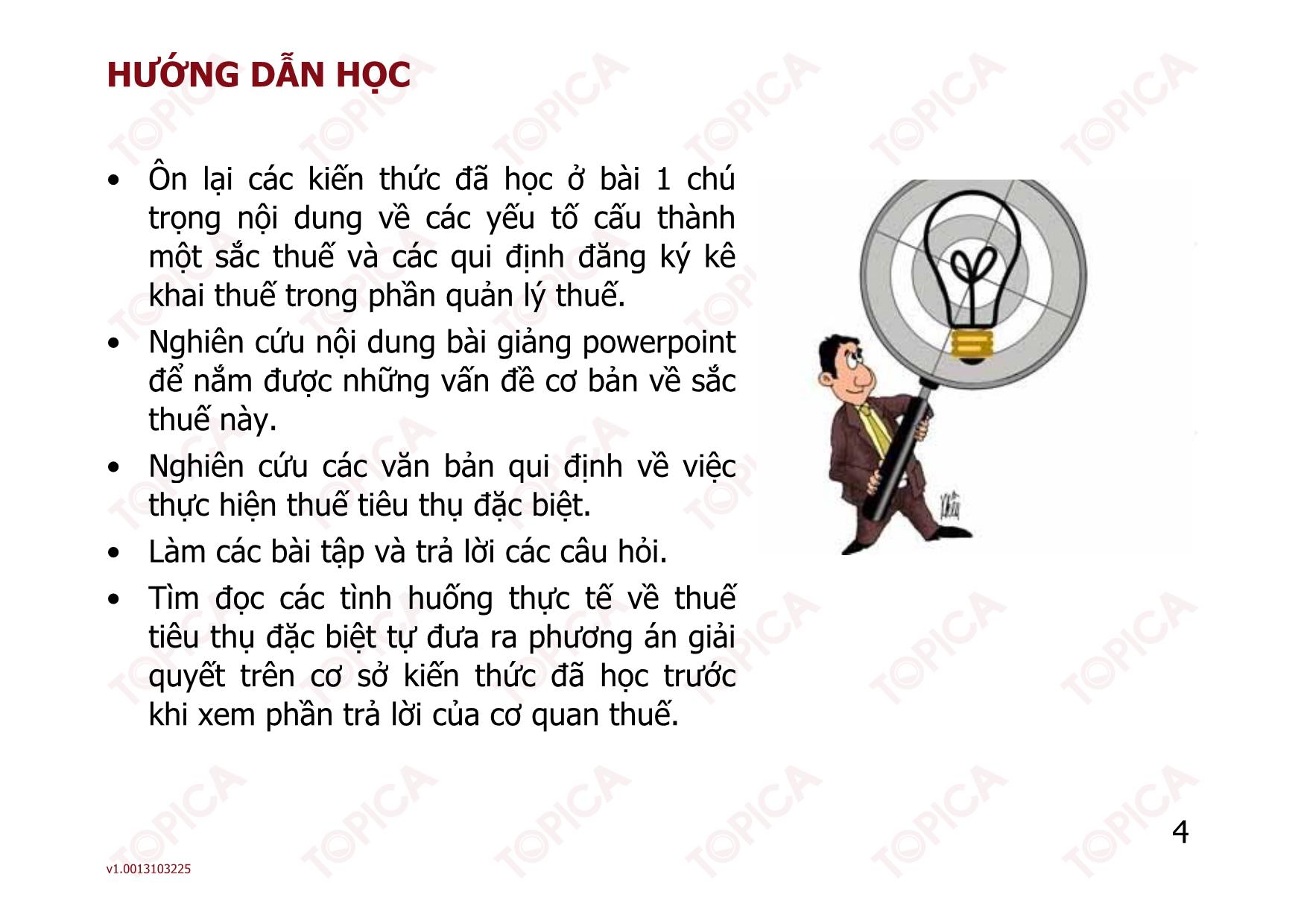 Bài giảng Thuế - Bài 4: Thuế tiêu thụ đặc biệt - Nguyễn Minh Đức trang 4