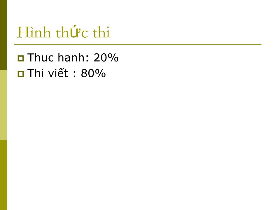 Bài giảng Tin học quản lý - Chương mở đầu: Cơ sở dữ liệu - Trương Hoài Phan trang 2