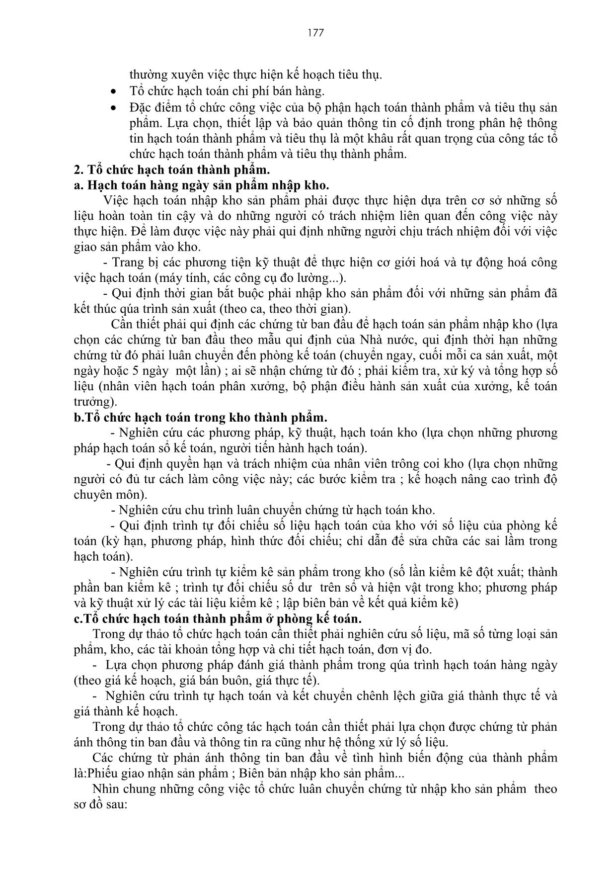 Bài giảng Tổ chức hạch toán kế toán - Chương 5: Tổ chức hạch toán các quá trình kinh doanh chủ yếu trang 7