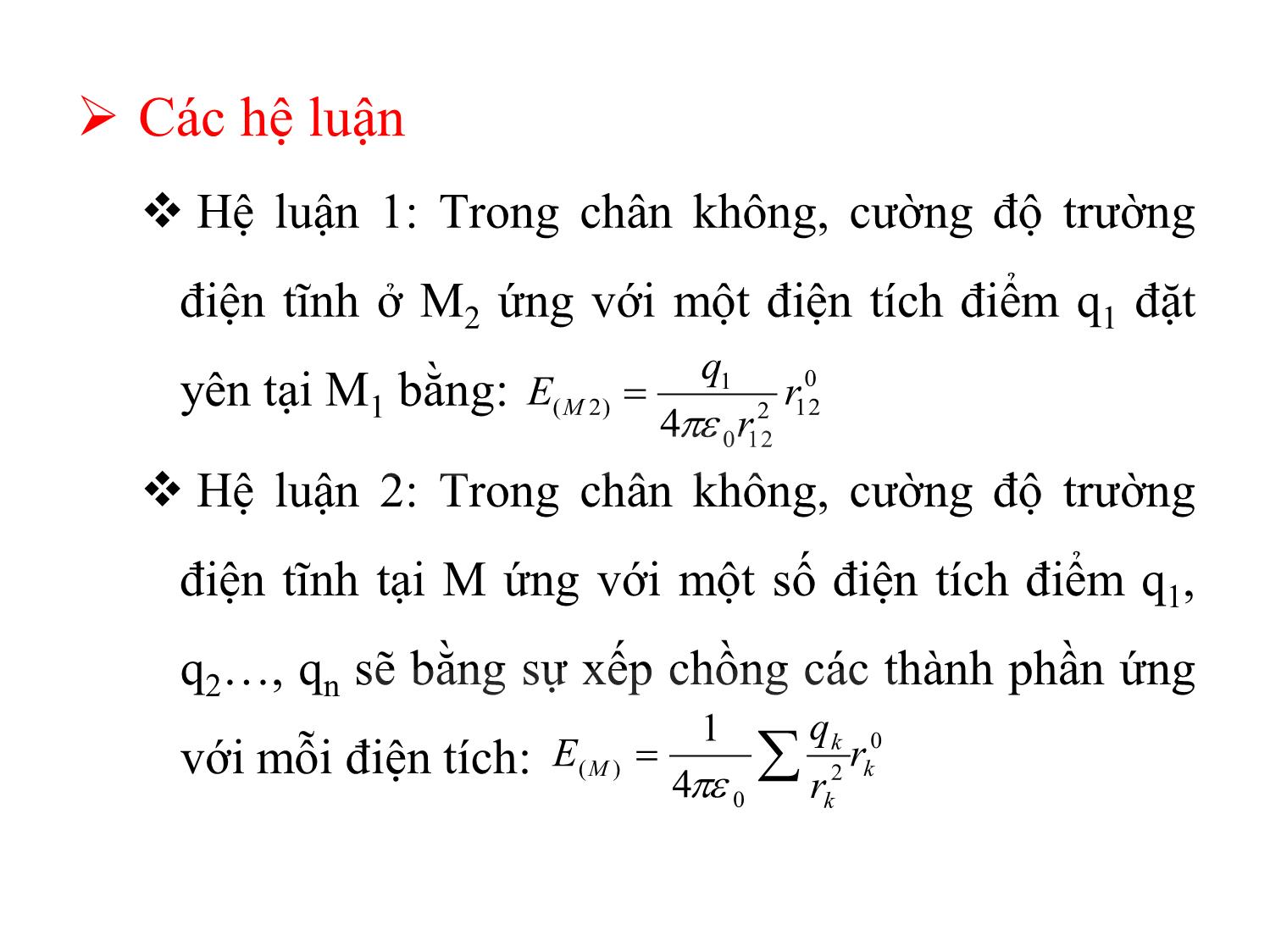 Bài giảng Trường điện từ - Chương 2: Trường điện từ tĩnh trang 5