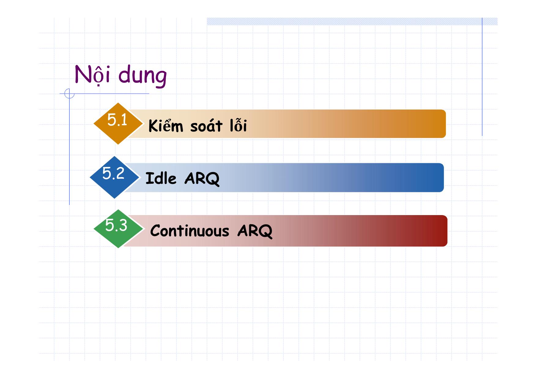 Bài giảng Truyền số học - Chương 5: Các nghi thức cơ sở và nghi thức điều khiển liên kết số liệu trang 2