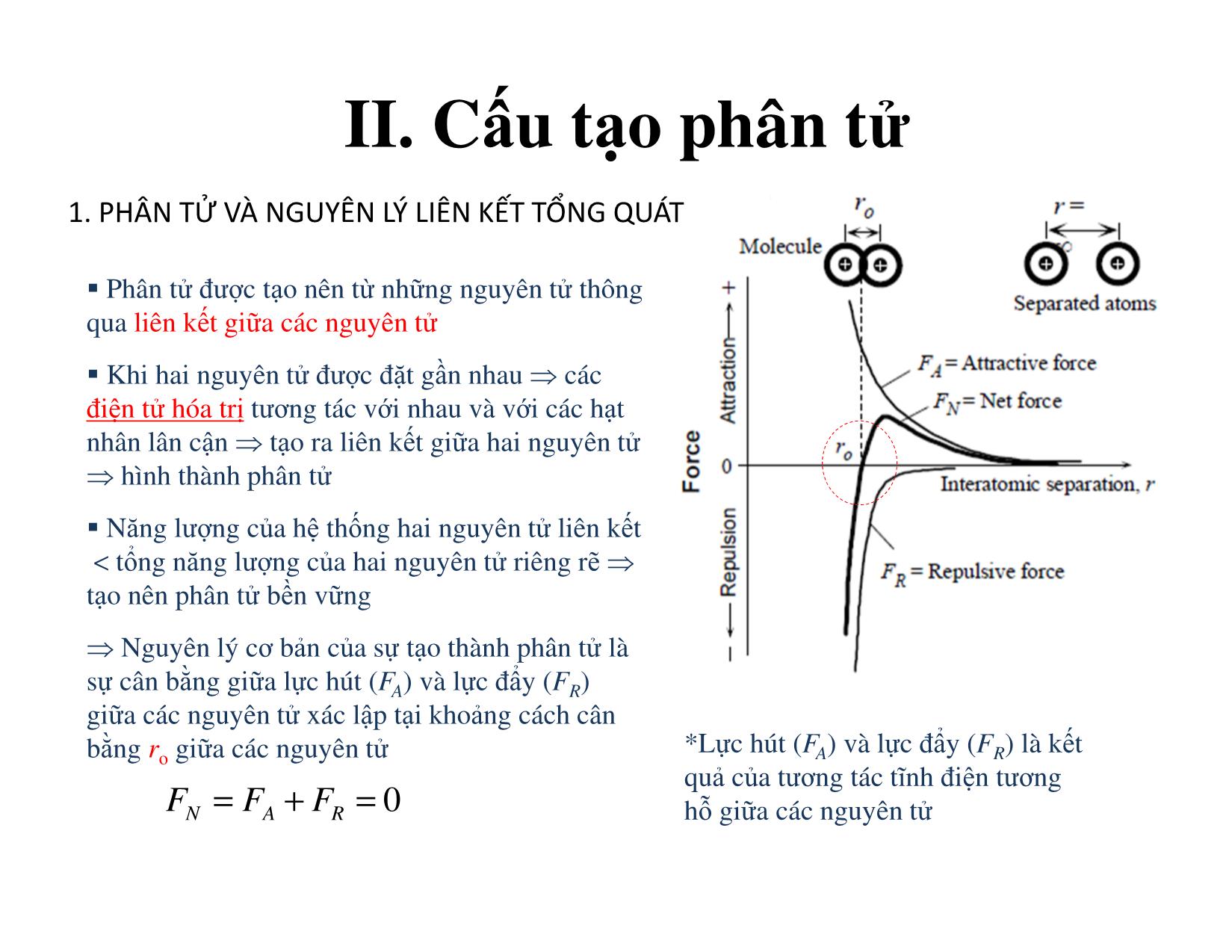 Bài giảng Vật liệu điện - Chương 1: Cấu tạo vật chất trang 10