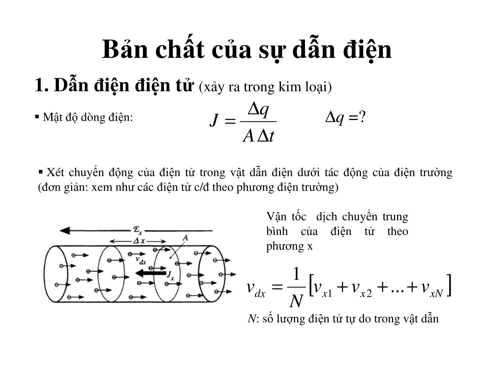 Bài giảng Vật liệu điện - Chương 2, Phần 1: Vật liệu dẫn điện và cáp điện trang 3