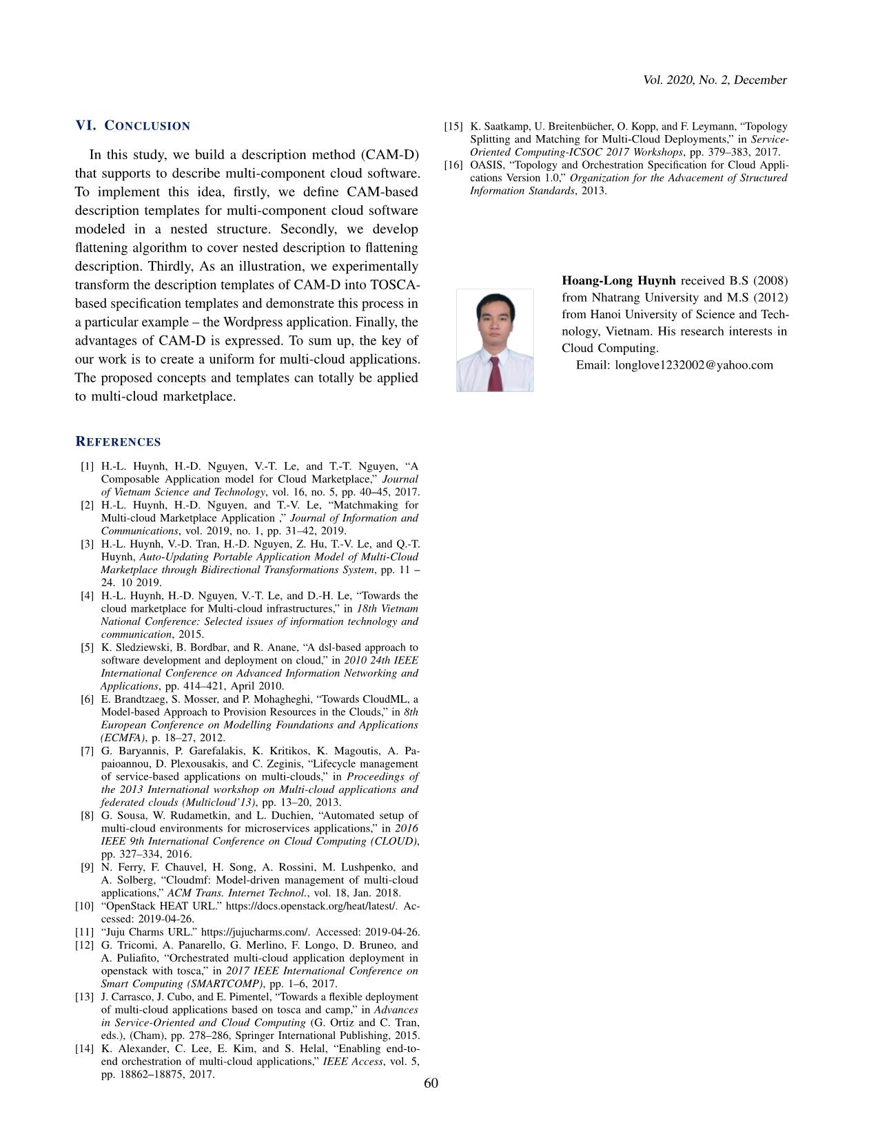 CAM-D: A description method for multi-cloud marketplace application trang 10