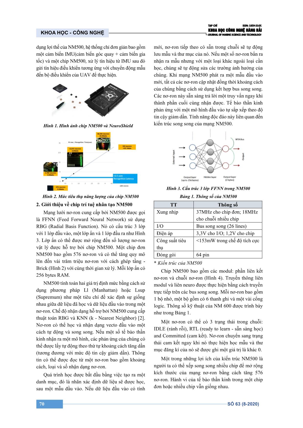 Đề xuất phương pháp điều khiển thiết bị bay không người lái bằng nhận dạng chuyển động sử dụng chip trí tuệ nhân tạo trang 2
