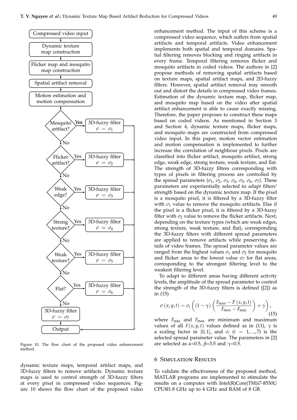 Dynamic texture map based artifact reduction for compressed videos trang 5