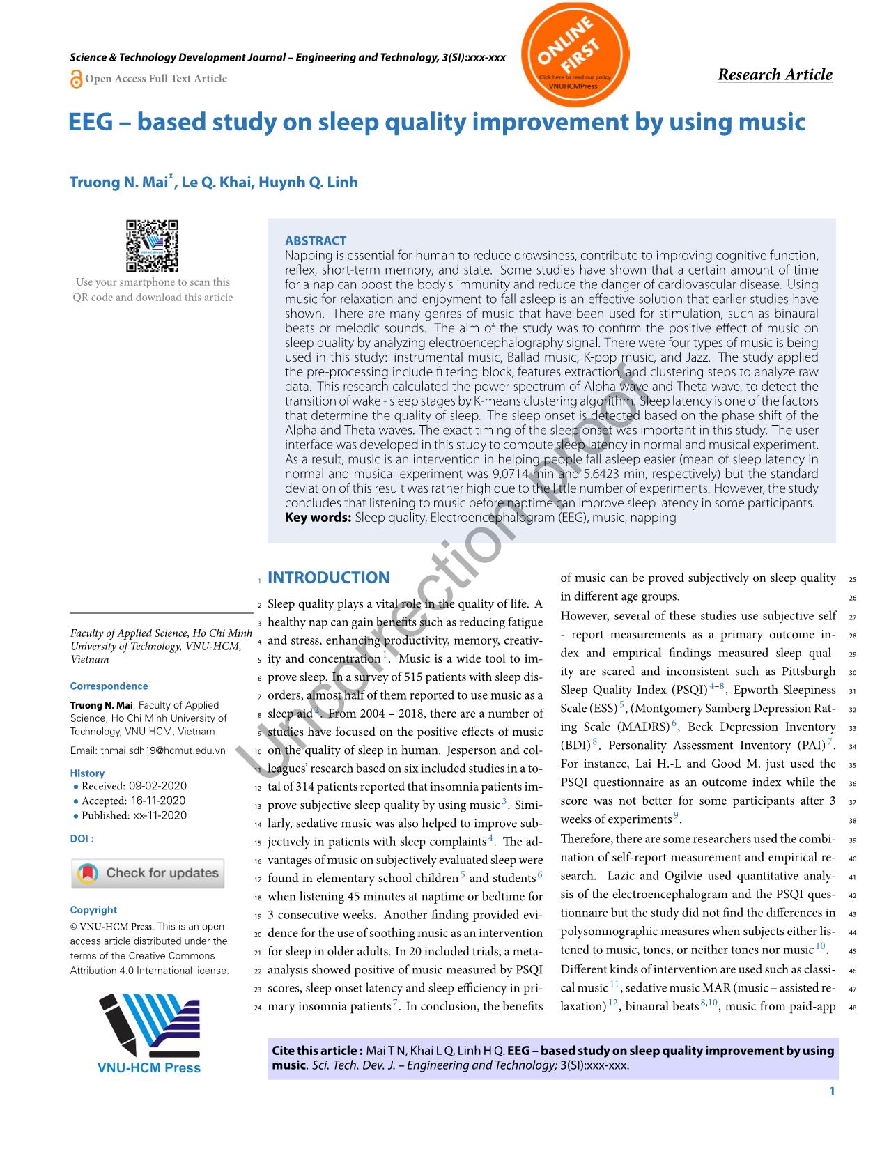 EEG – based study on sleep quality improvement by using music trang 1