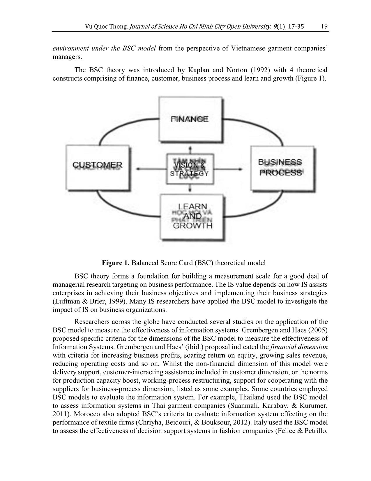 Evaluating the effectiveness of integrated accounting information Systems (AIS) in ERP environment of Vietnamese garment companies trang 3