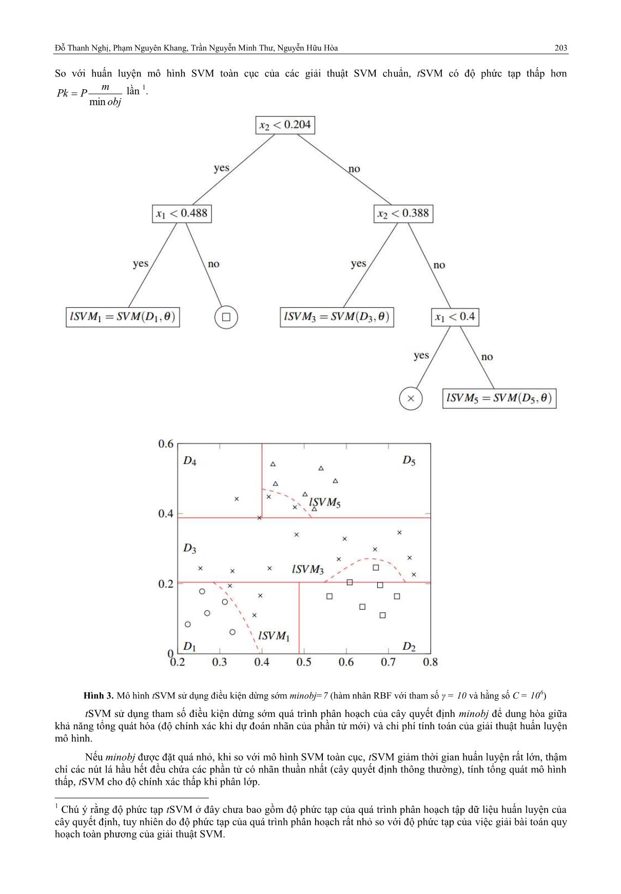 Giải thuật tSVM cho phân lớp phi tuyến tập dữ liệu lớn trang 4