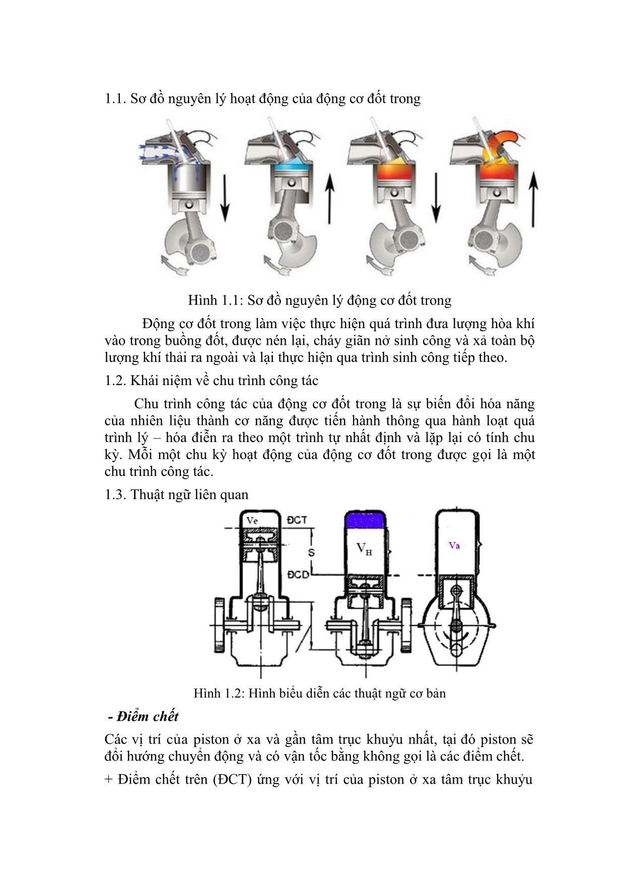 Giáo trình Các bộ phận và hệ thống của động cơ trang 10