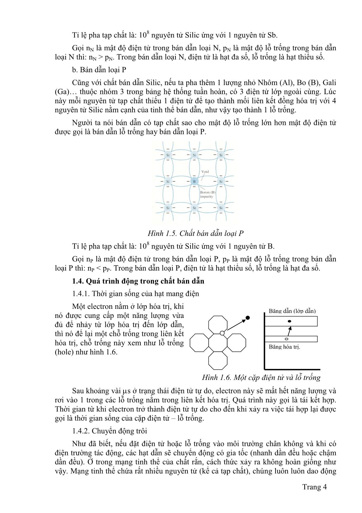 Giáo trình Điện tử cơ bản (Phần 1) trang 9