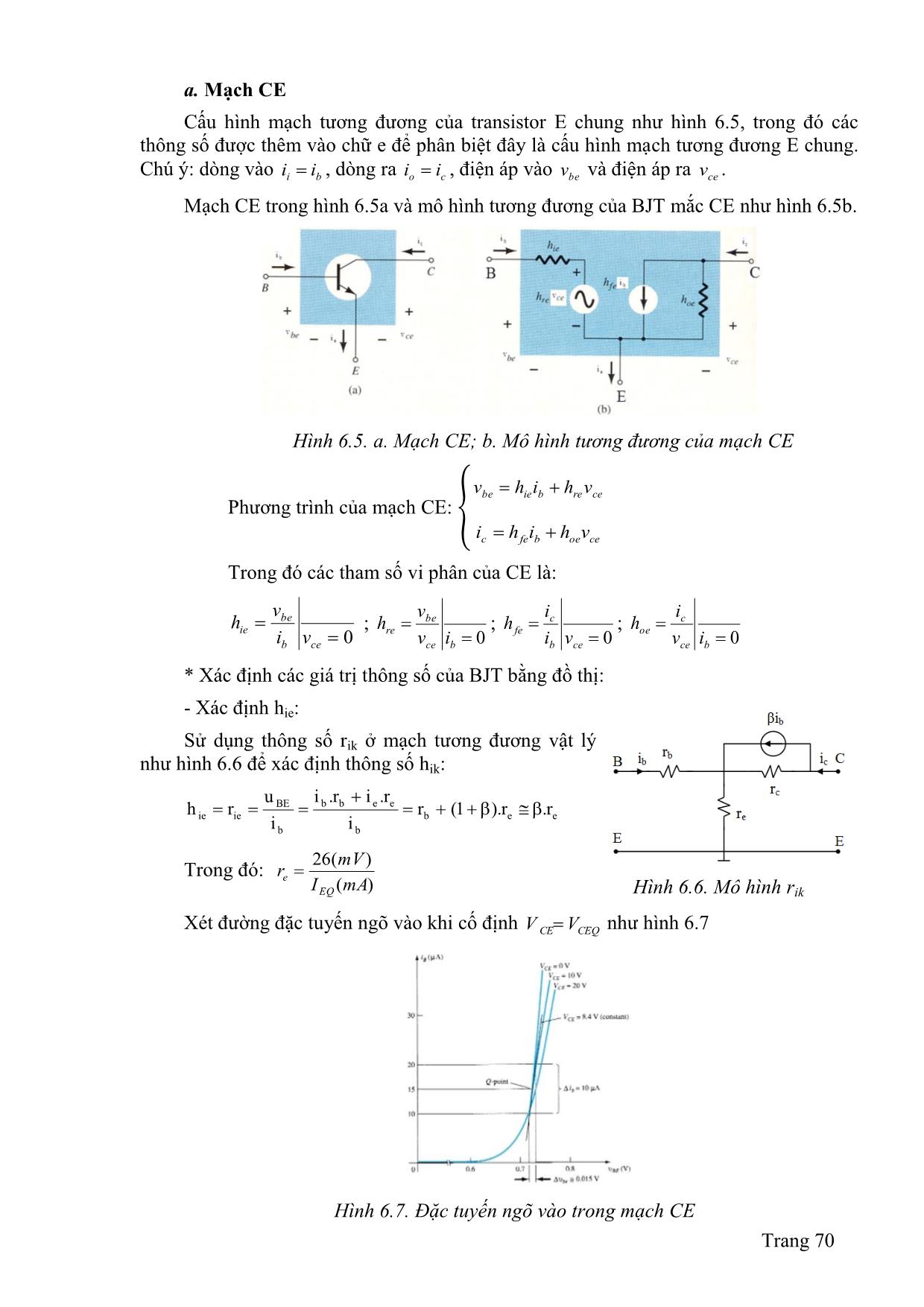 Giáo trình Điện tử cơ bản (Phần 2) trang 4