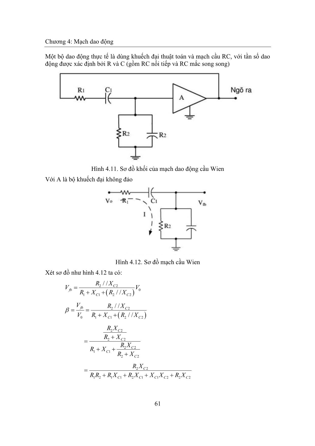 Giáo trình Điện tử thông tin (Phần 2) trang 10