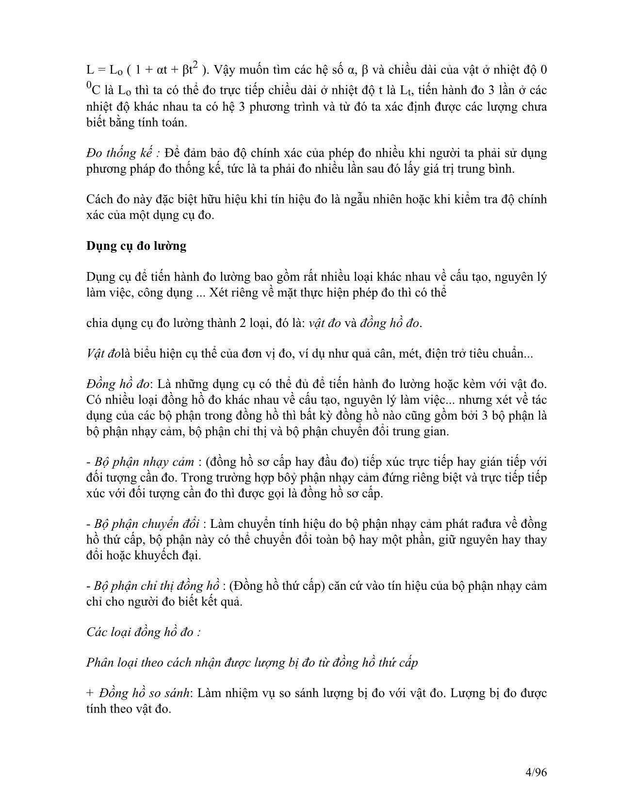 Giáo trình Đo lường nhiệt trang 6