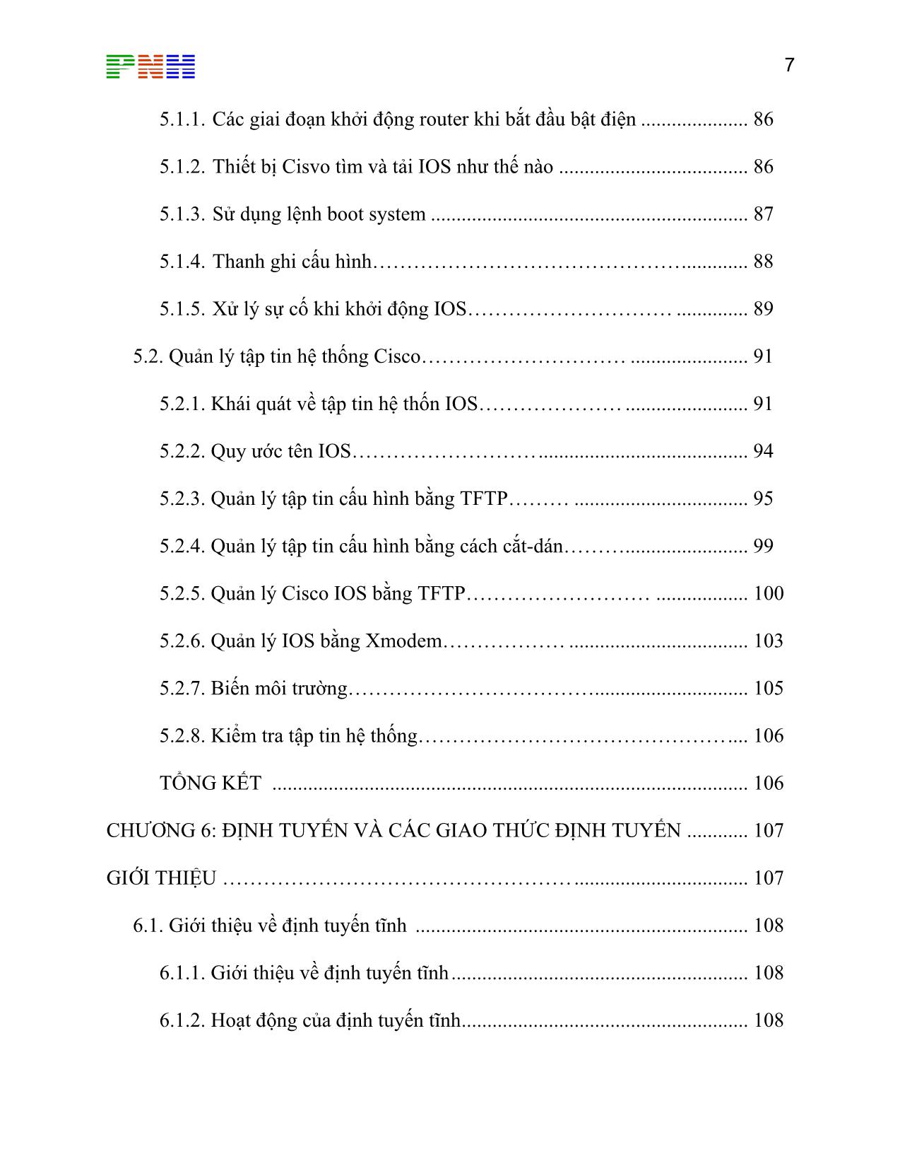 Giáo trình Hệ tính CCNA 2 (Phần 1) trang 7