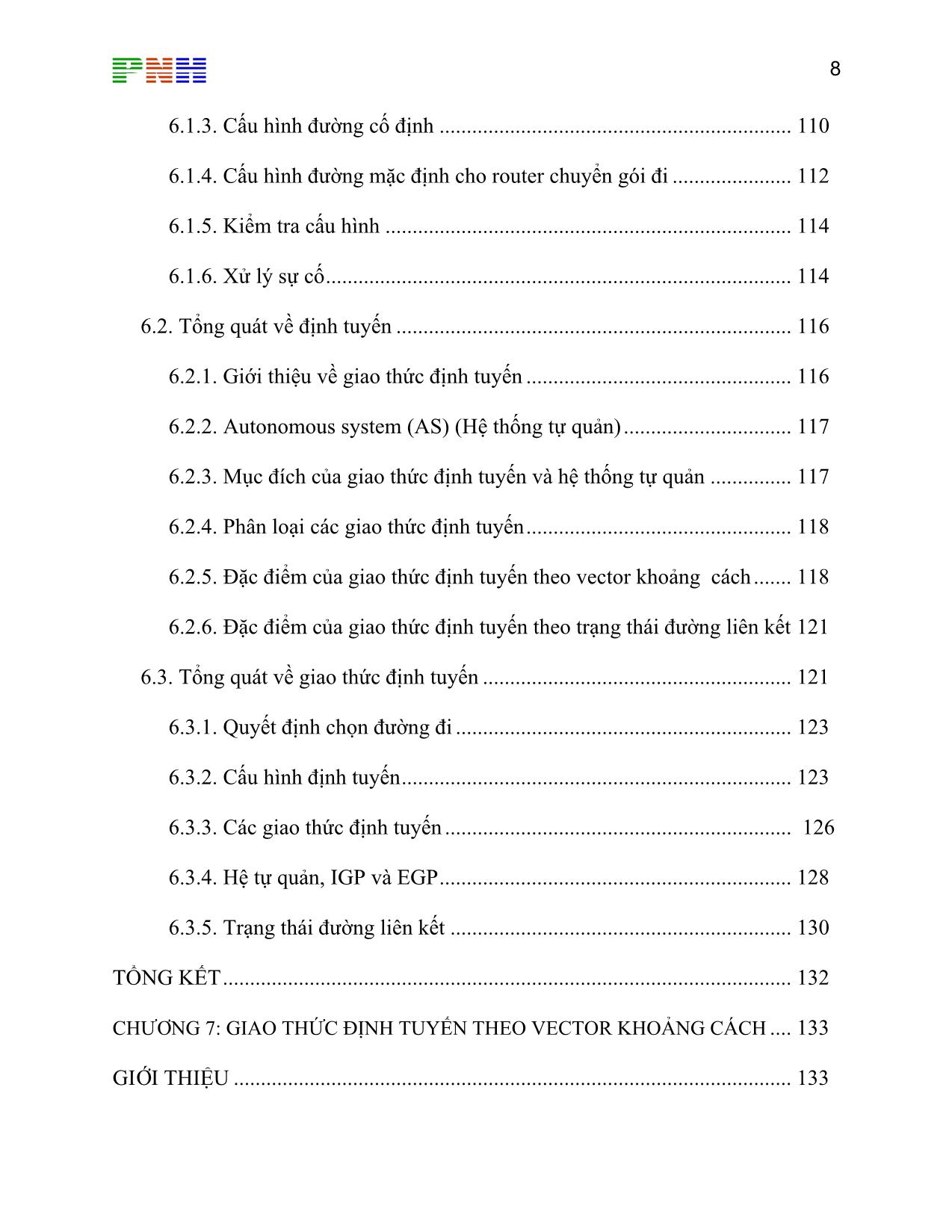 Giáo trình Hệ tính CCNA 2 (Phần 1) trang 8