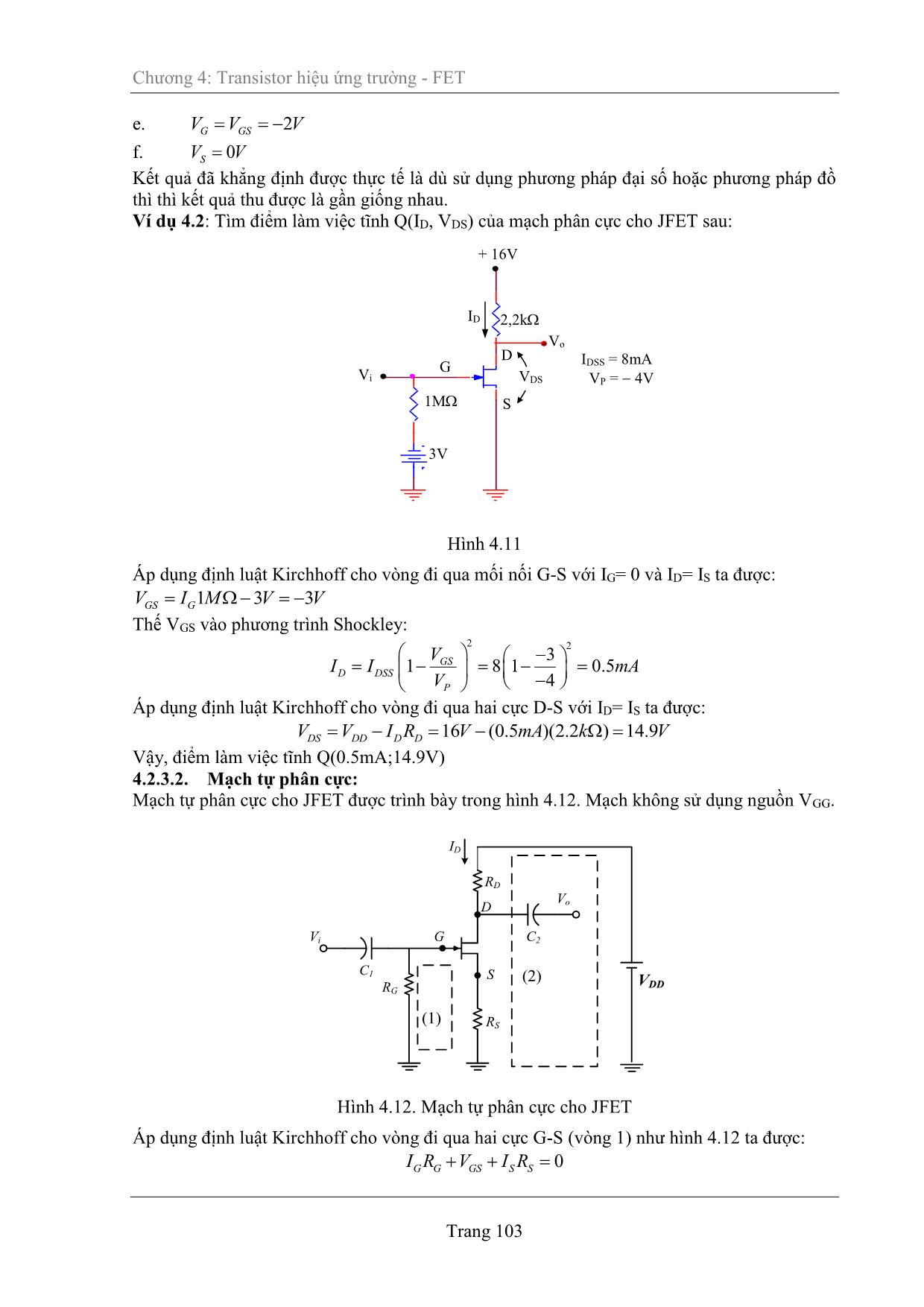 Giáo trình Kỹ thuật điện tử (Phần 2) trang 7