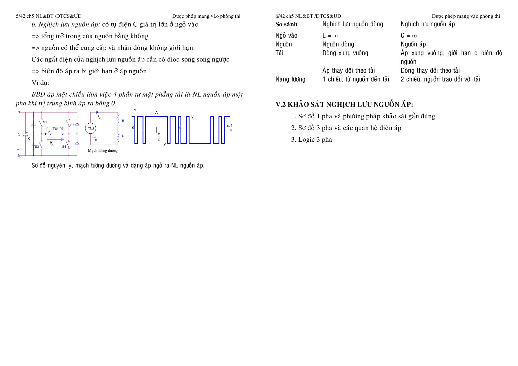 Giáo trình Mạch điện tử công suất và ứng dụng - Chương 5: Nghịch lưu độc lập và biến tần trang 3