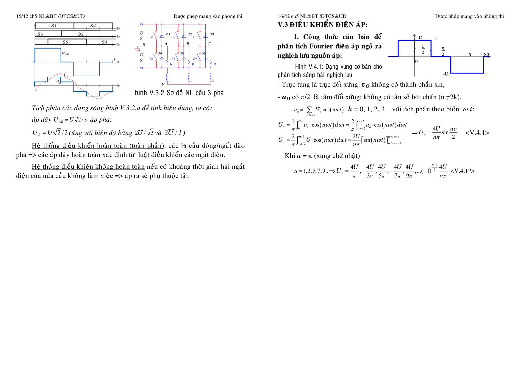 Giáo trình Mạch điện tử công suất và ứng dụng - Chương 5: Nghịch lưu độc lập và biến tần trang 8