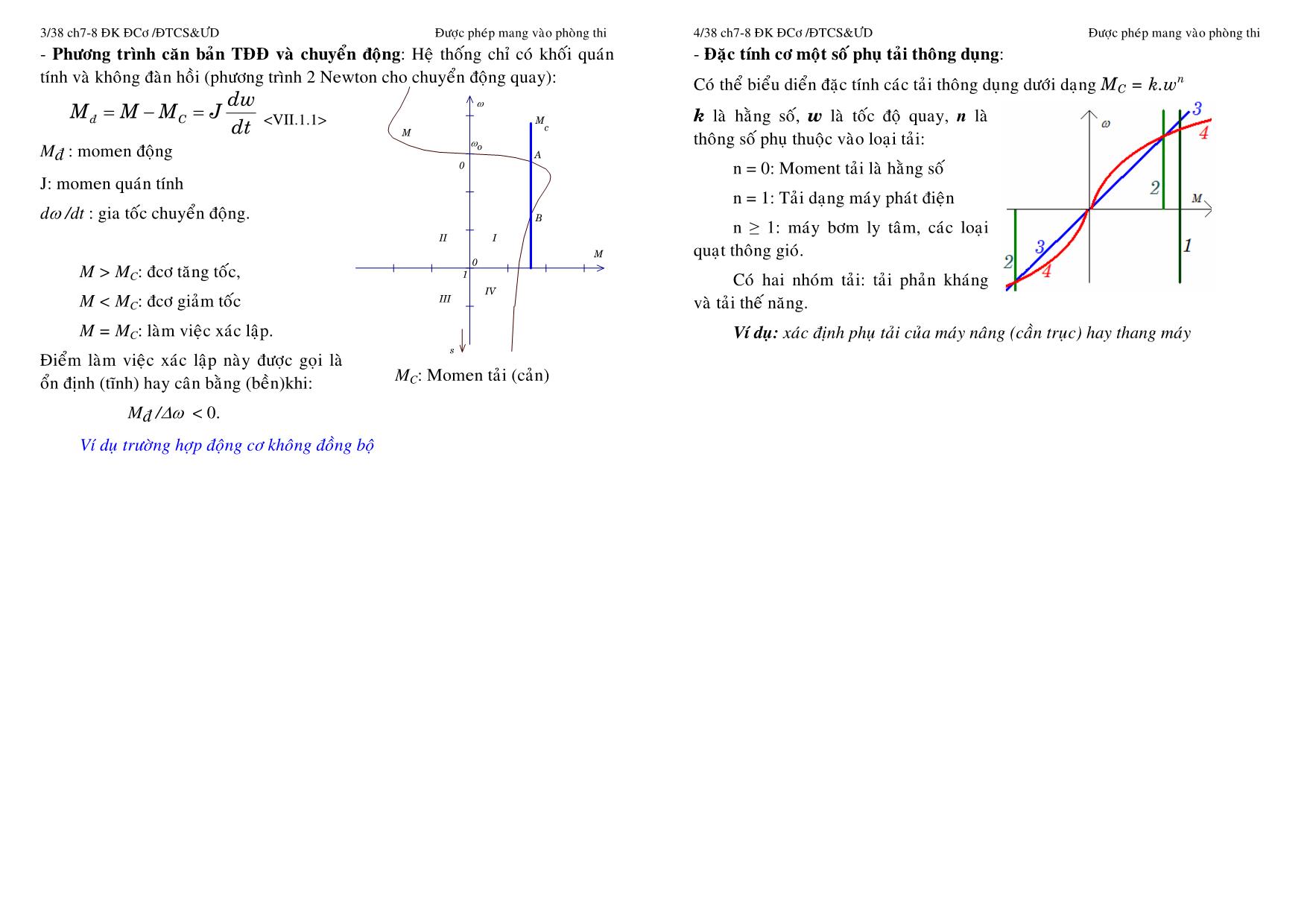 Giáo trình Mạch điện tử công suất và ứng dụng - Chương 7: Điều khiển động cơ một chiều và xoay chiều dùng bán dẫn trang 2