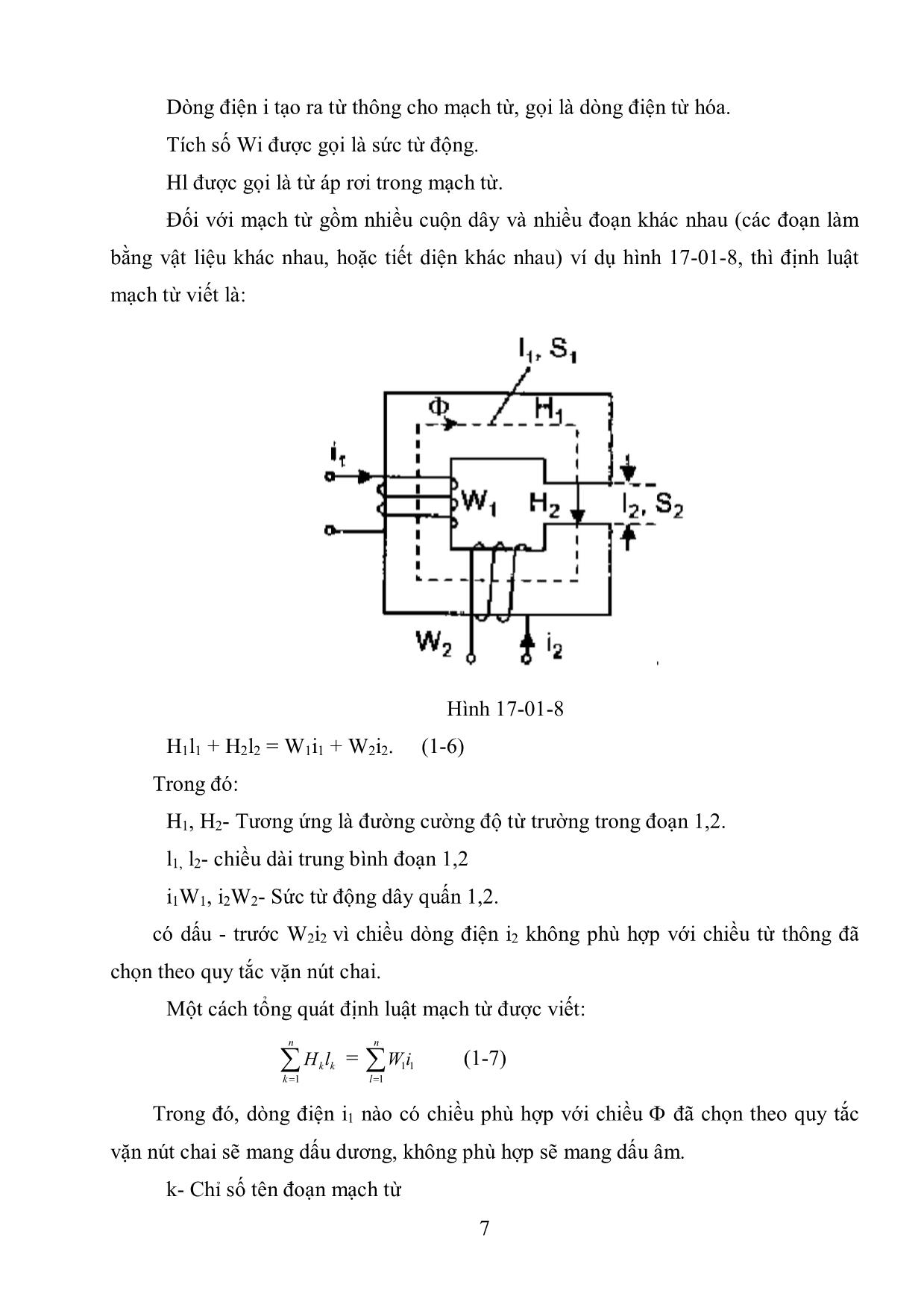 Giáo trình Máy điện (Phần 1) trang 8