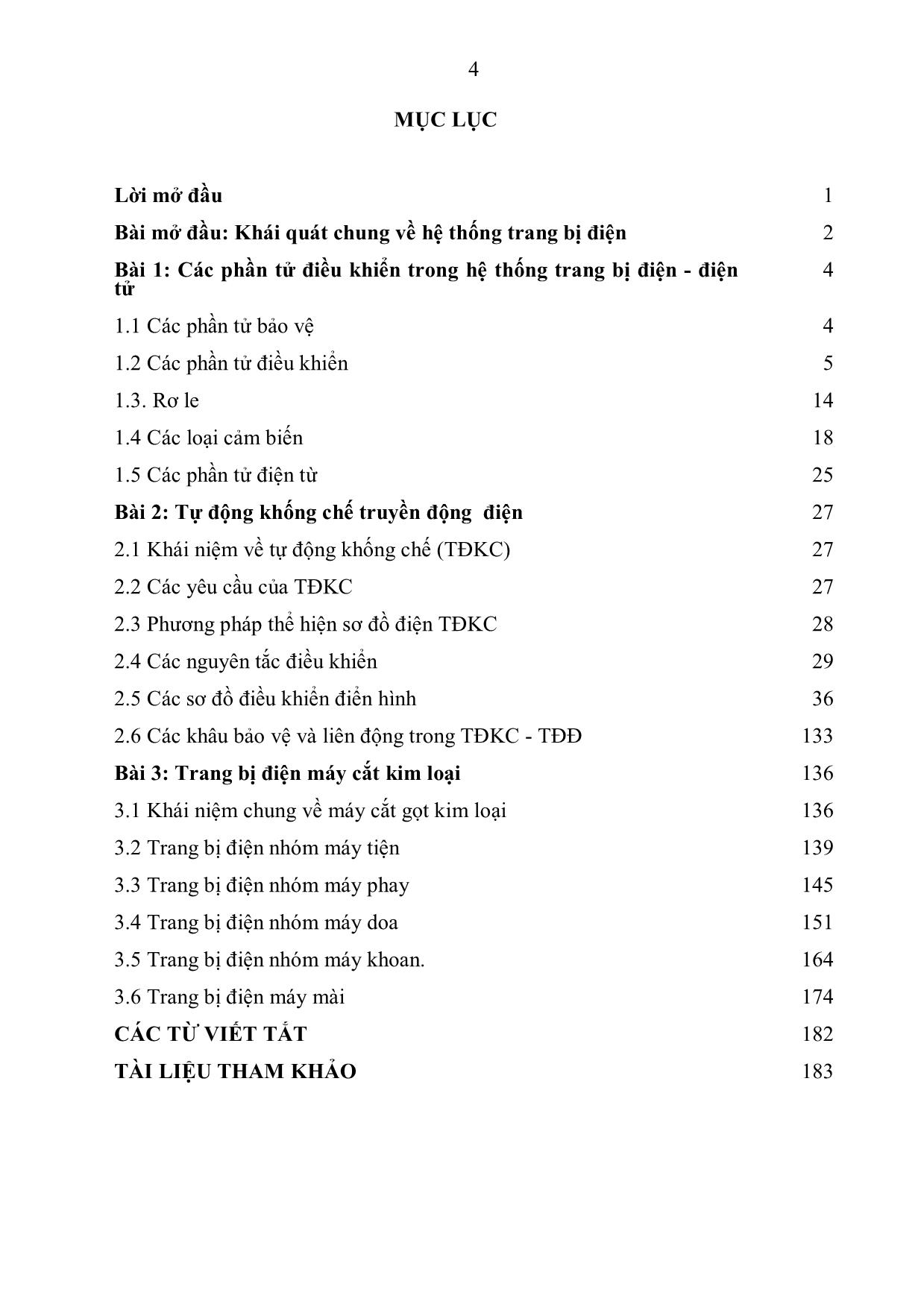 Giáo trình Mô đun 22: Trang bị điện 1 - Điện công nghiệp trang 4