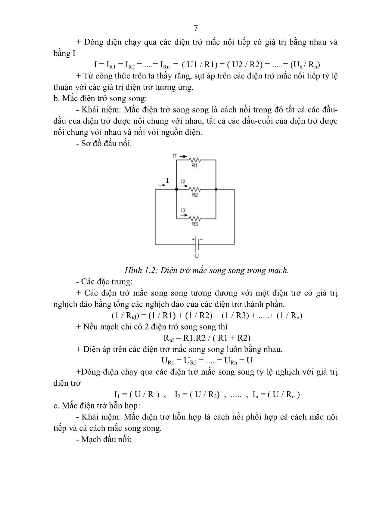 Giáo trình Mô đun Kỹ thuật điện tử - Kỹ thuật máy lạnh và điều hòa không khí trang 8