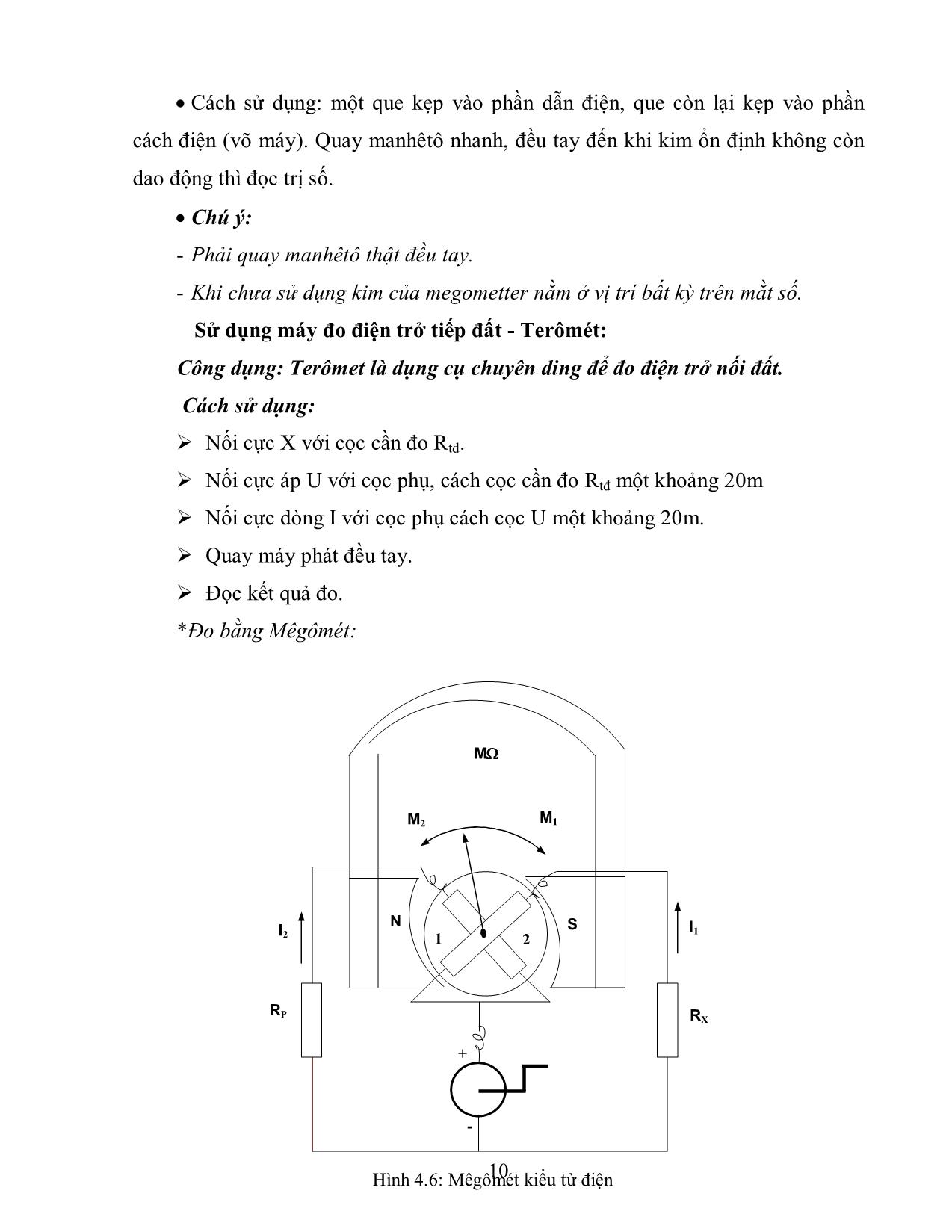 Giáo trình môn Điện cơ bản trang 10