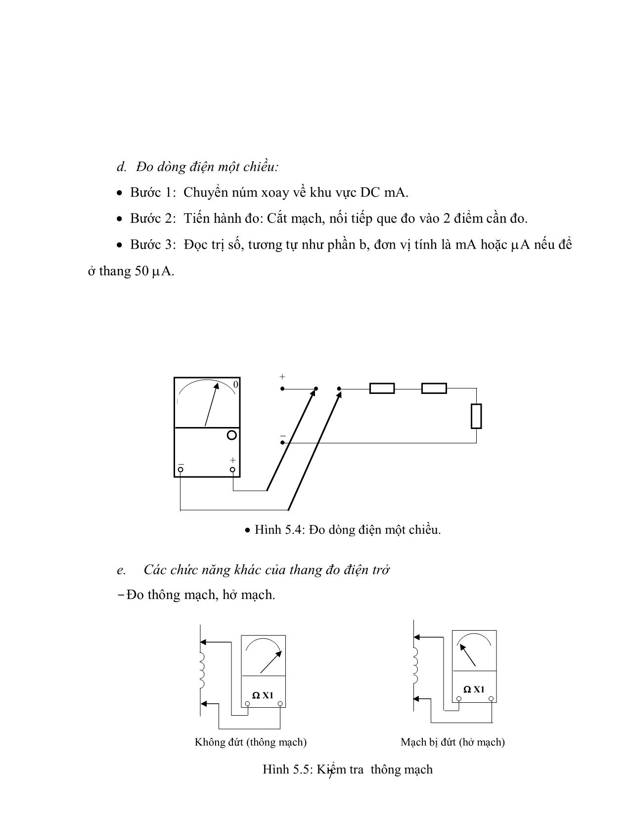 Giáo trình môn Điện cơ bản trang 7