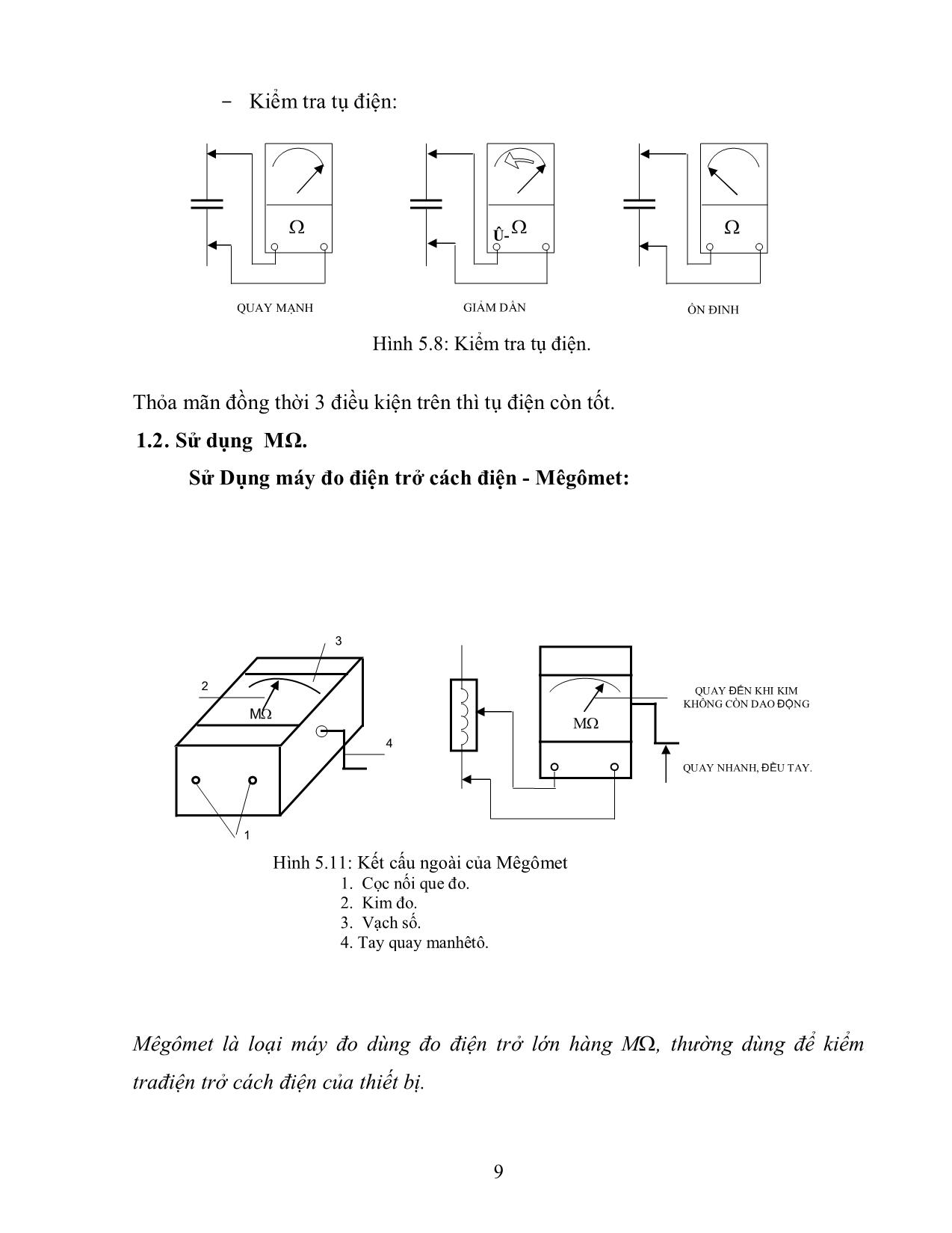 Giáo trình môn Điện cơ bản trang 9