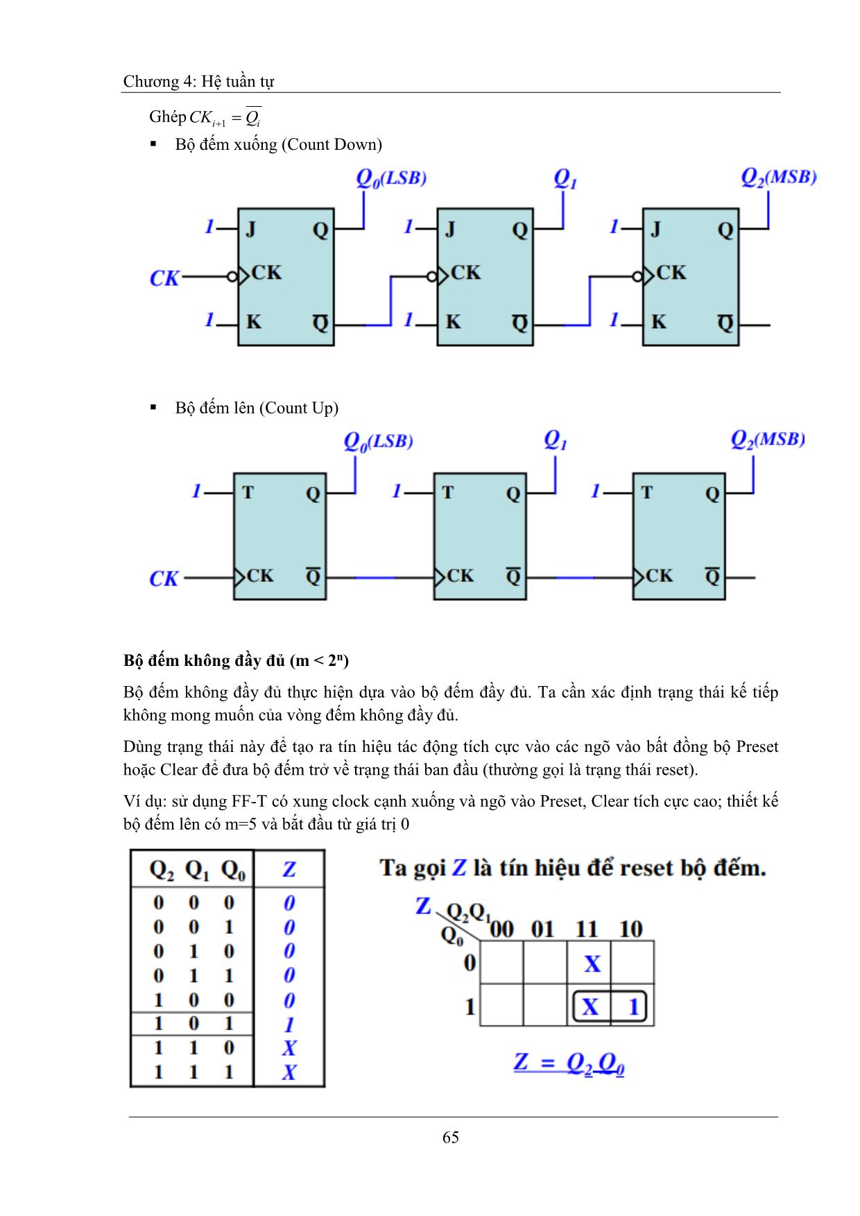 Giáo trình môn Điện tử số (Phần 2) trang 10