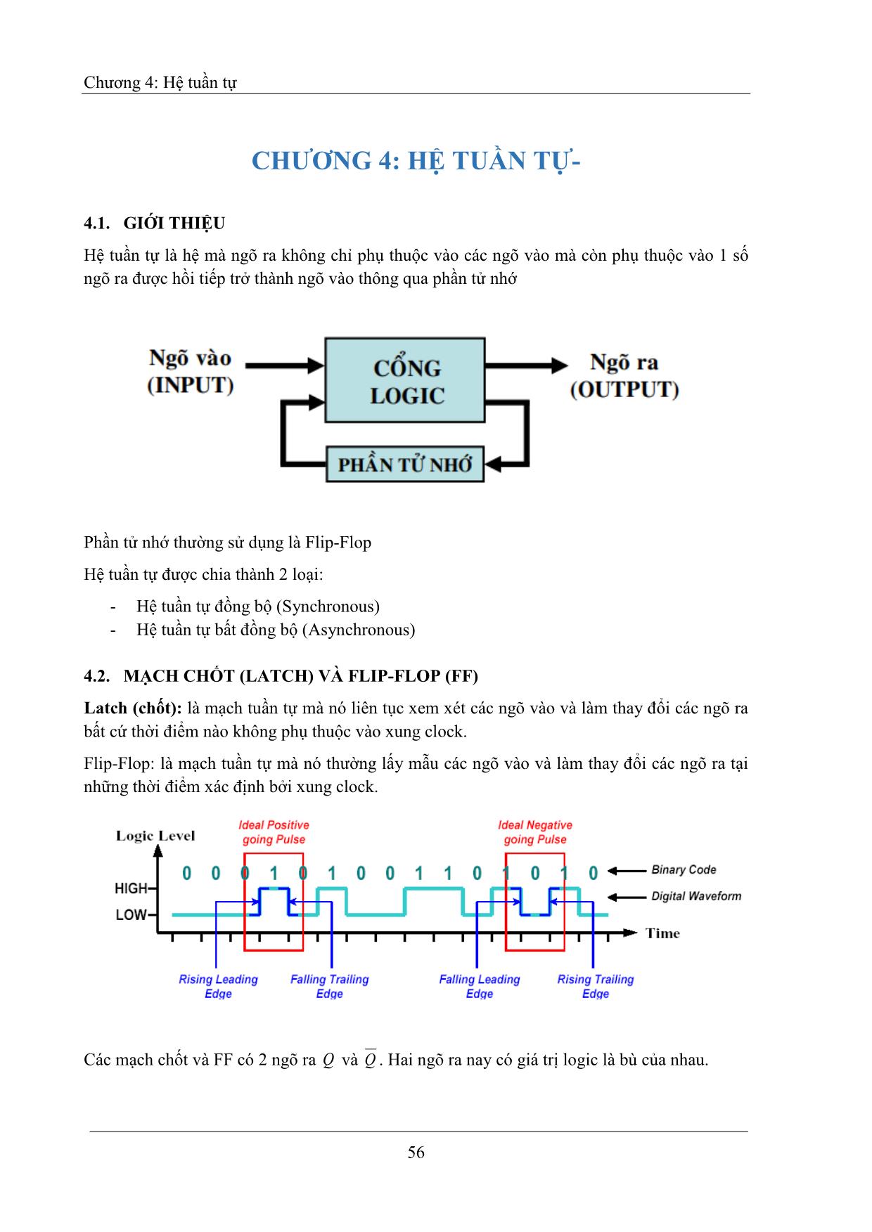 Giáo trình môn Điện tử số (Phần 2) trang 1