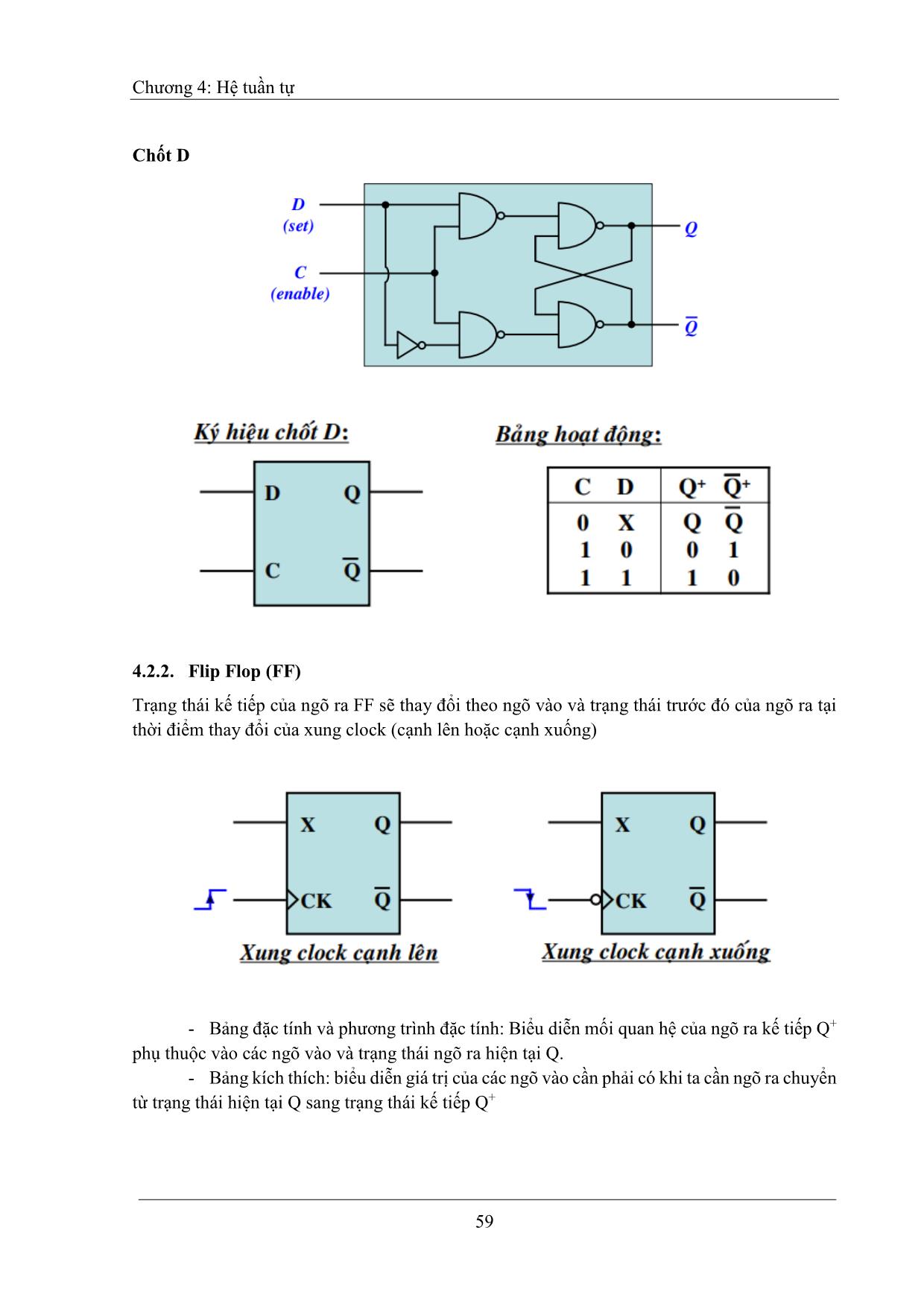 Giáo trình môn Điện tử số (Phần 2) trang 4