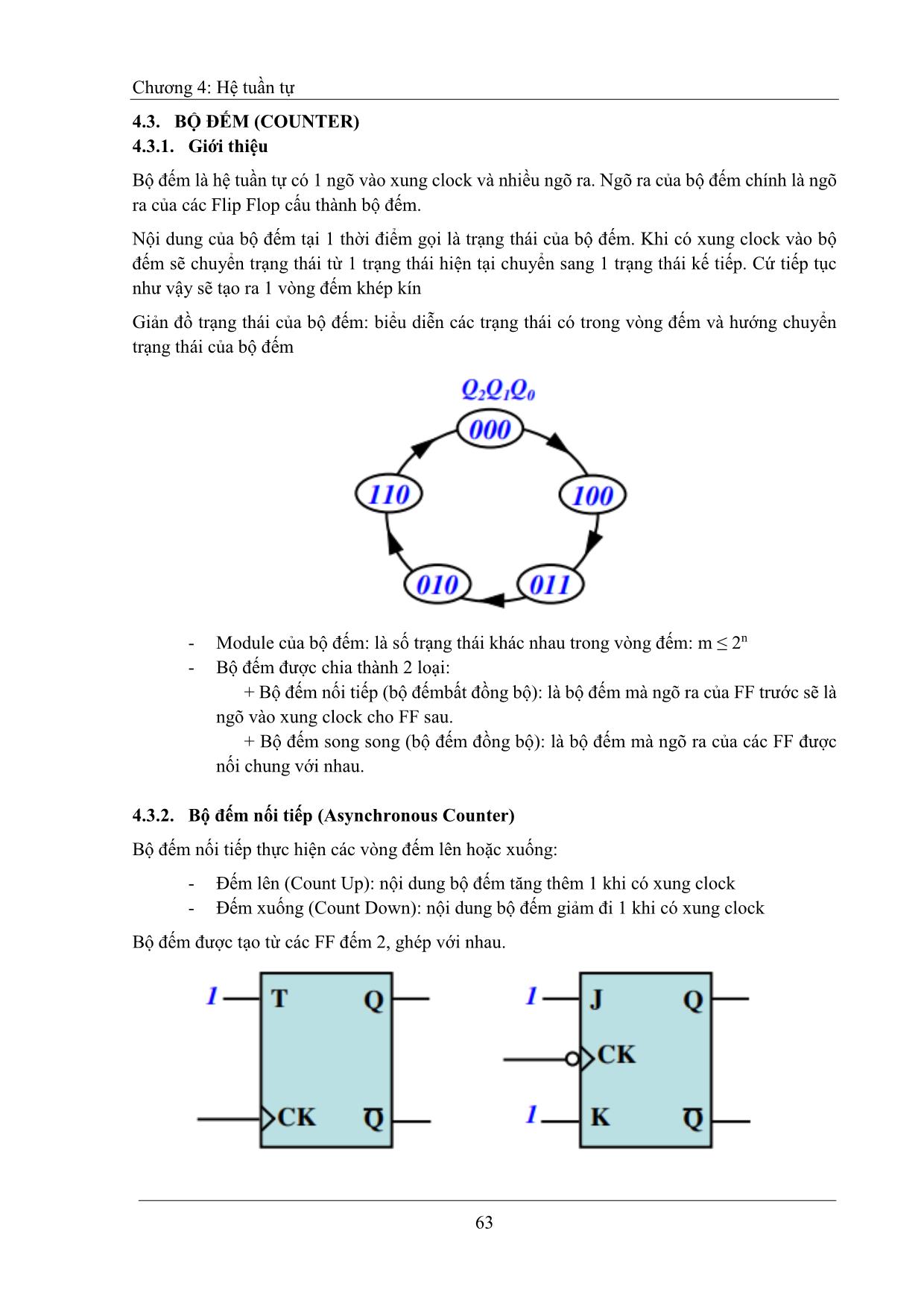 Giáo trình môn Điện tử số (Phần 2) trang 8