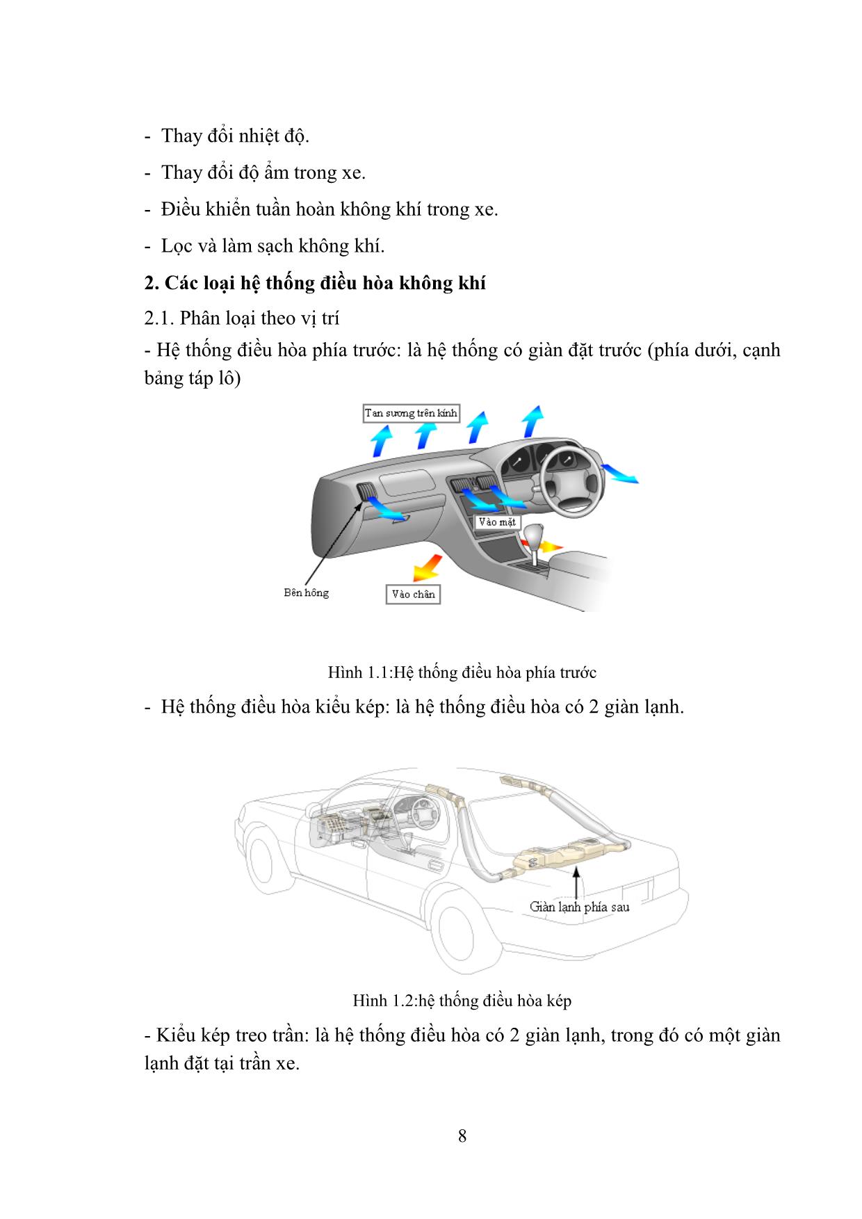 Giáo trình môn Hệ thống điều hòa không khí trang 8