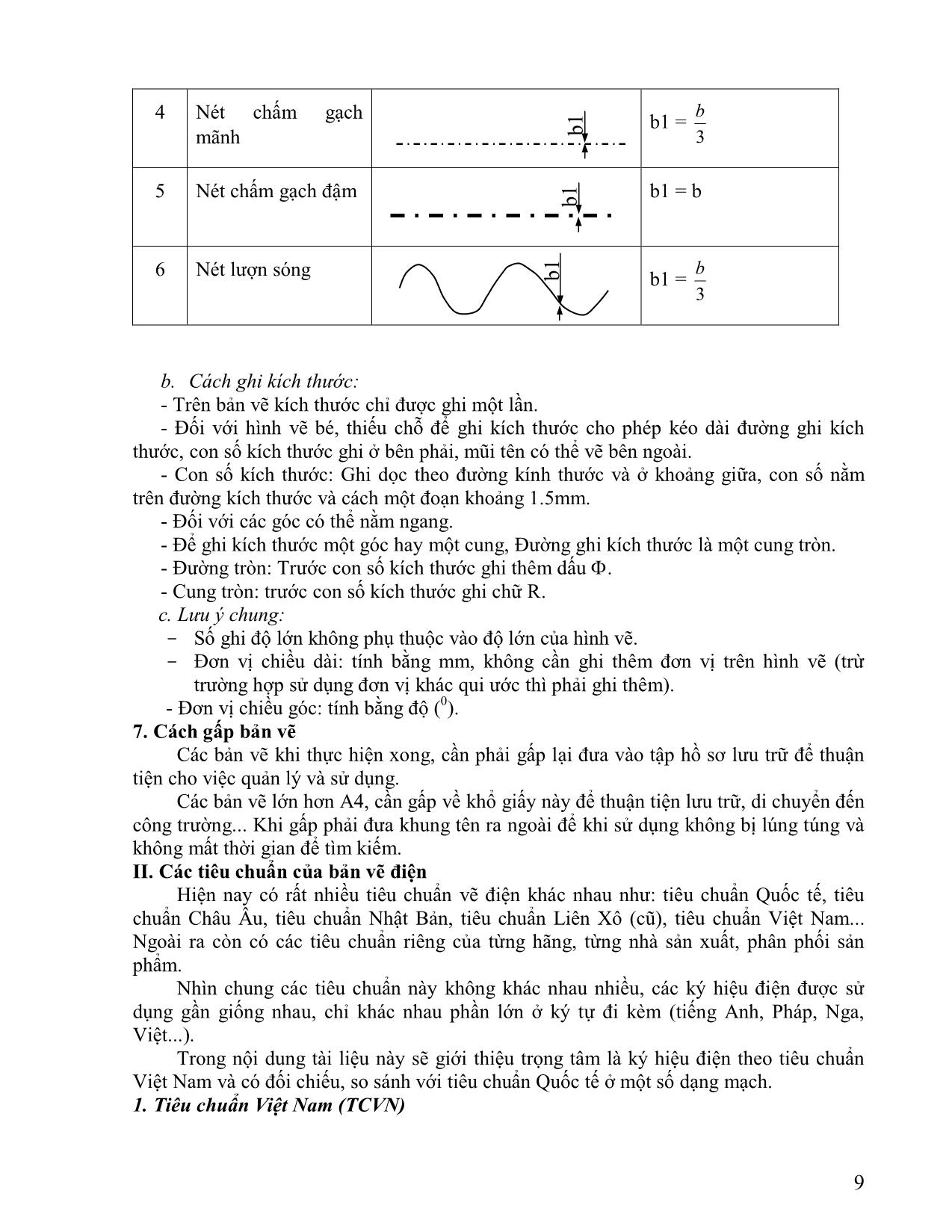 Giáo trình môn Vẽ điện trang 9