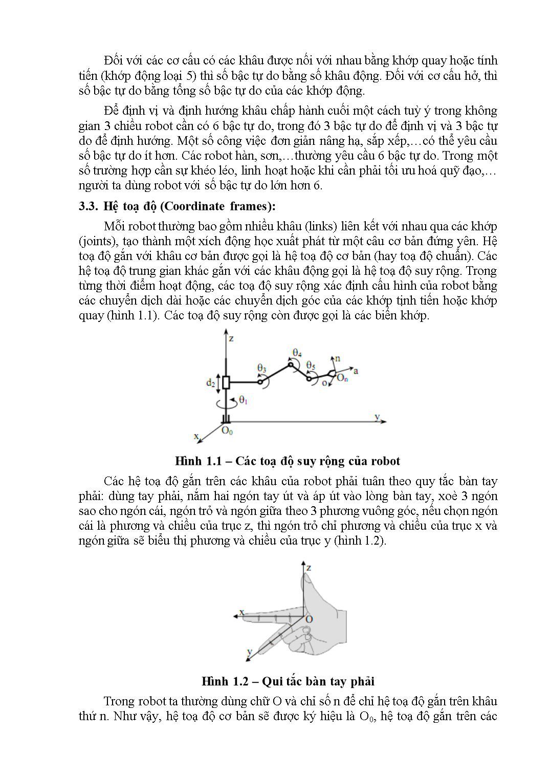 Giáo trình Robot công nghiệp - Nguyễn Trung Dũng trang 10