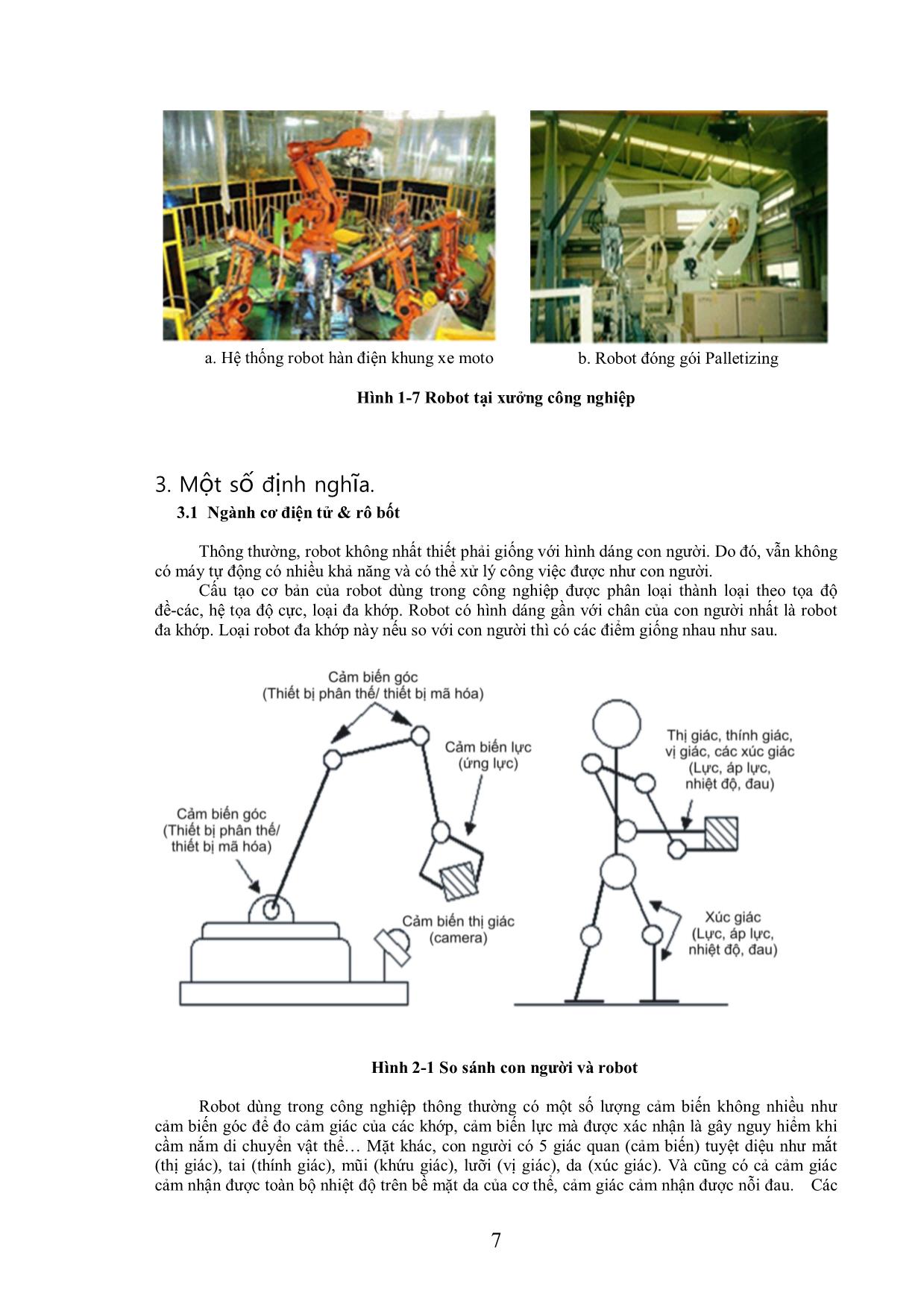 Giáo trình Robot công nghiệp - Vũ Ngọc Vượng trang 10