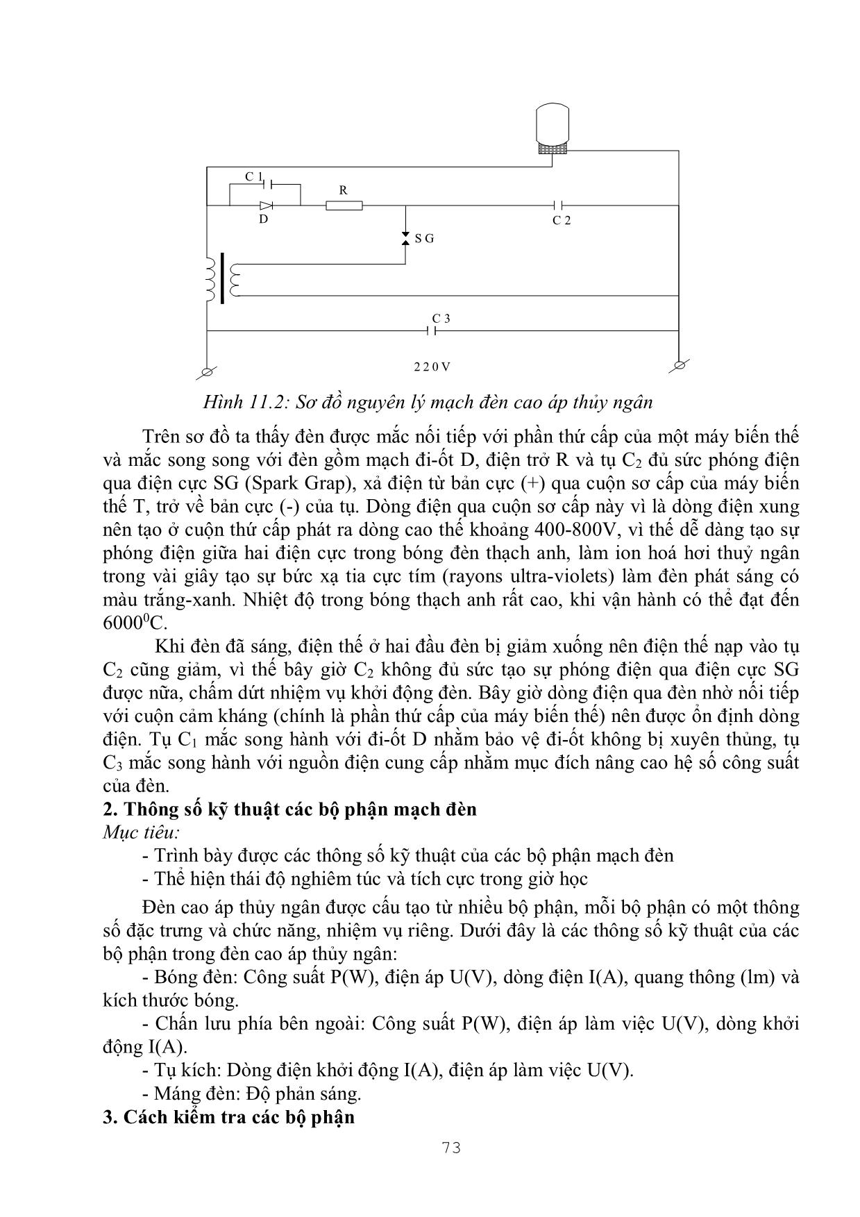 Giáo trình Thực hành điện cơ bản (Phần 2) trang 10