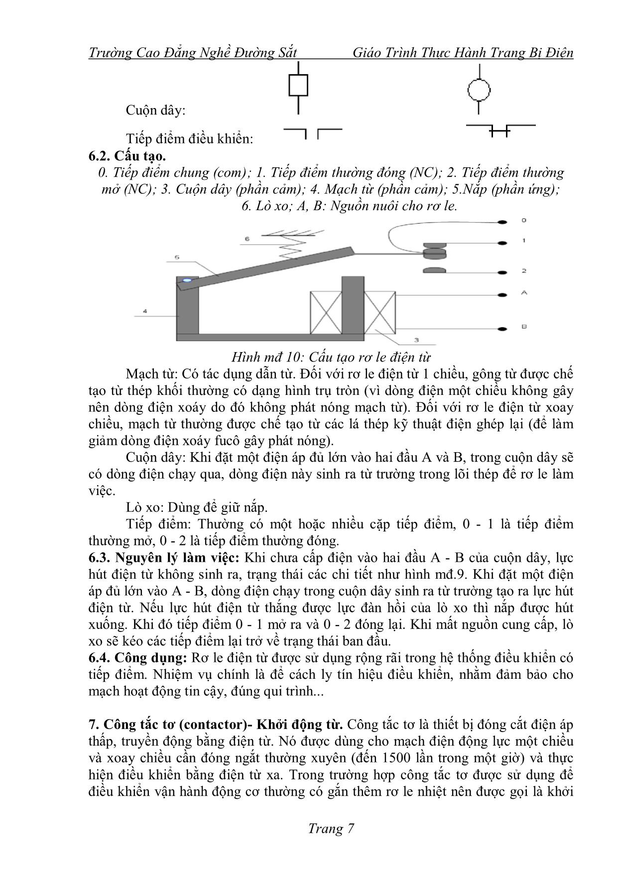 Giáo trình Thực hành trang bị điện (Phần 1) trang 5
